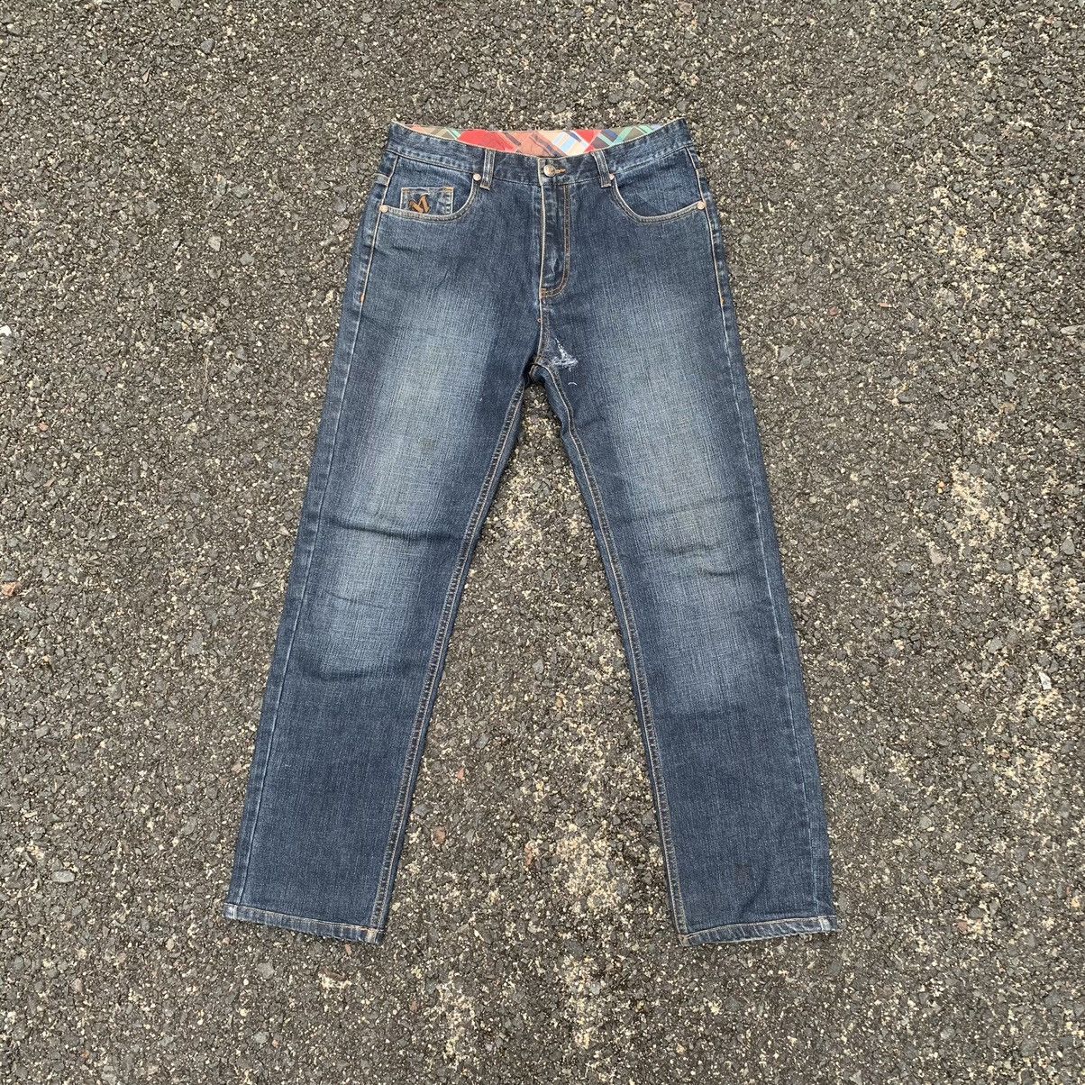 Japanese Brand Henod Brand Jeans Fashion Denim Pants Waist 30 Size US 30 / EU 46 - 1 Thumbnail