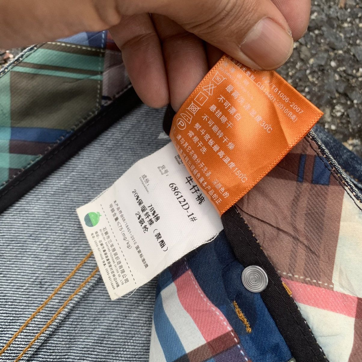 Japanese Brand Henod Brand Jeans Fashion Denim Pants Waist 30 Size US 30 / EU 46 - 11 Thumbnail