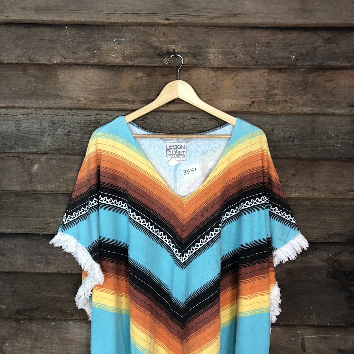 Billabong Billabong stripe cloaks capes surfing style #3671 Size US S / EU 44-46 / 1 - 2 Thumbnail