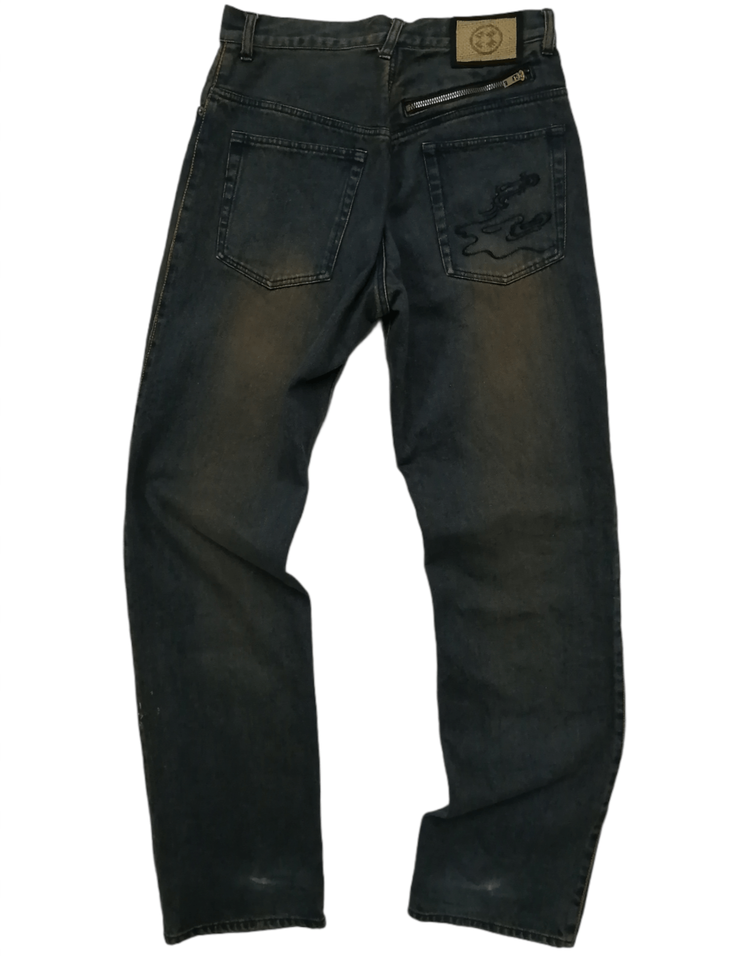 PPFM PPFM Japan Sukajan Samurai Style Jeans Size US 31 - 2 Thumbnail