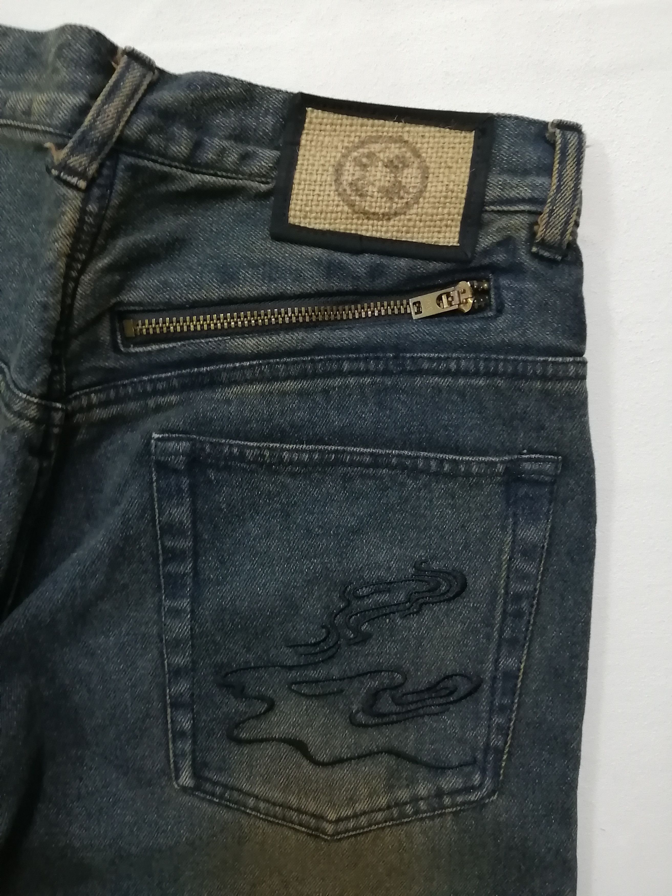 PPFM PPFM Japan Sukajan Samurai Style Jeans Size US 31 - 3 Thumbnail