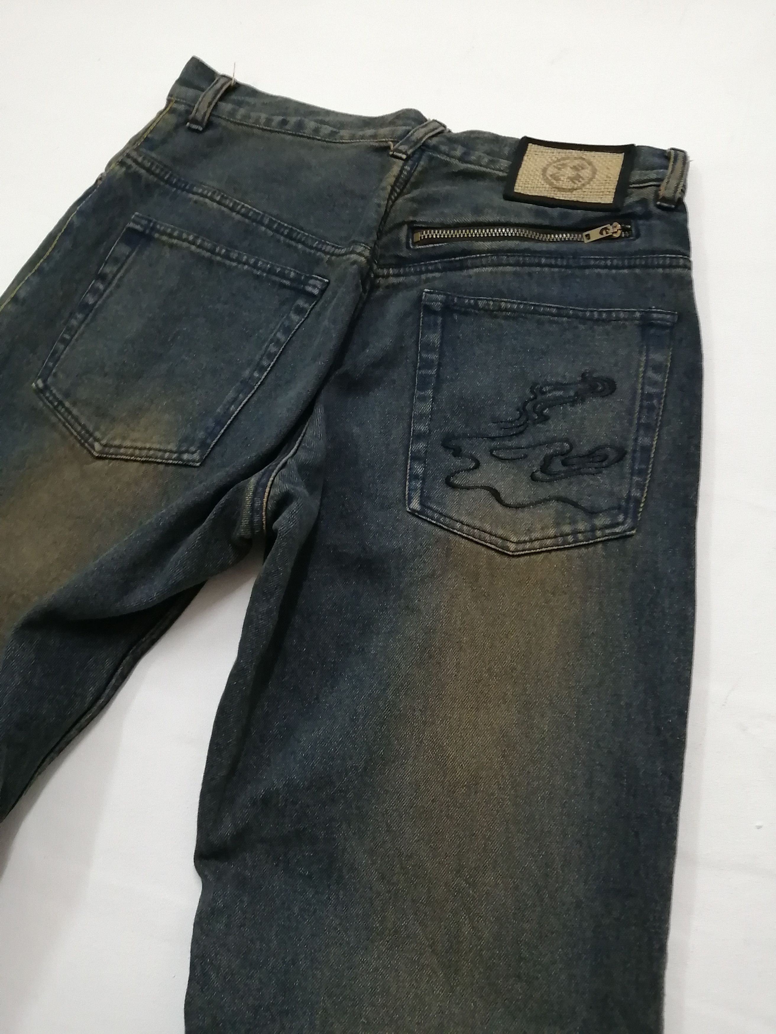 PPFM PPFM Japan Sukajan Samurai Style Jeans Size US 31 - 4 Thumbnail