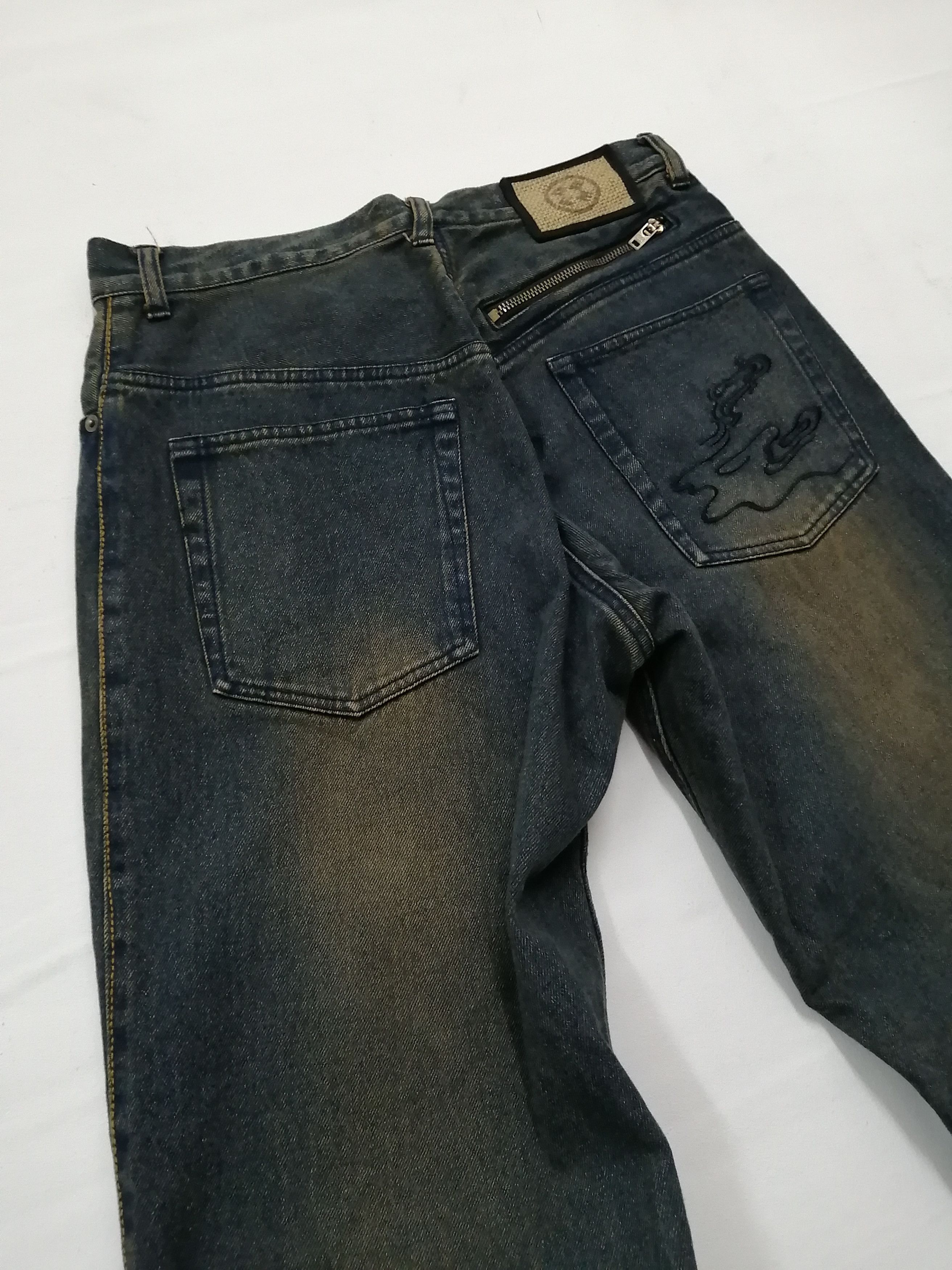 PPFM PPFM Japan Sukajan Samurai Style Jeans Size US 31 - 5 Thumbnail