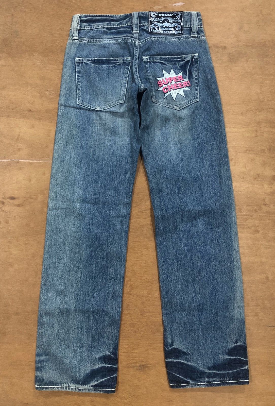 Designer × Japanese Brand Co & Lu denim jeans painted patchwork Size US 29 - 7 Thumbnail