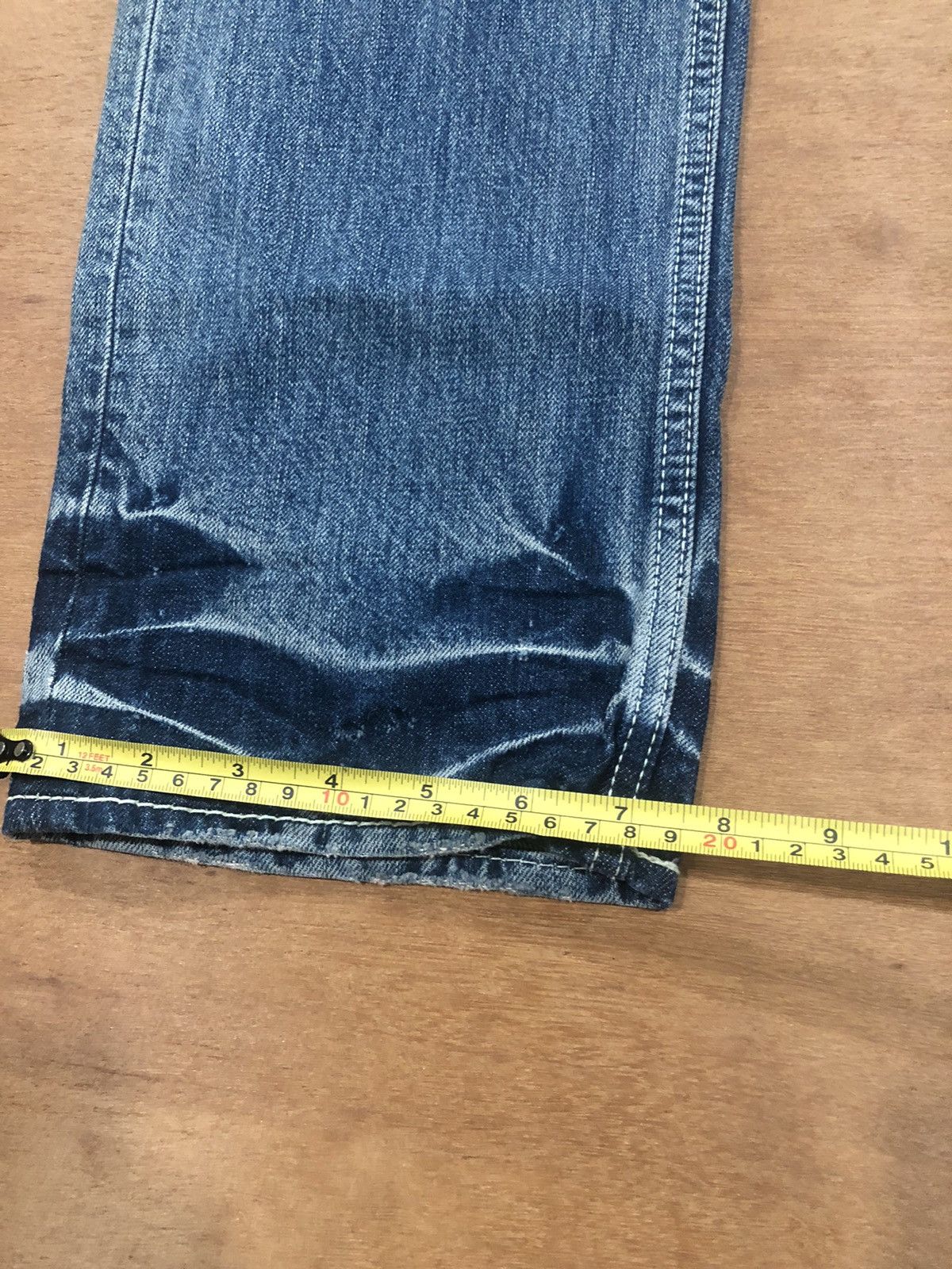Designer × Japanese Brand Co & Lu denim jeans painted patchwork Size US 29 - 13 Thumbnail