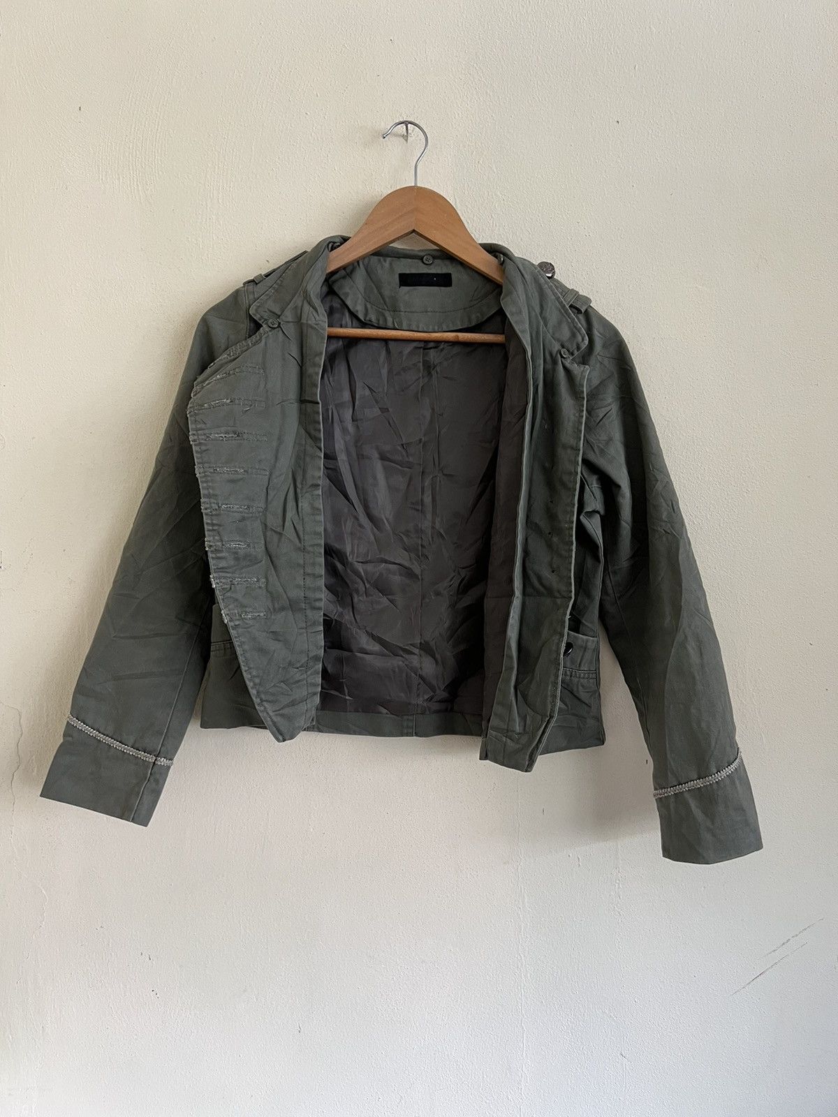 Japanese Brand × Vintage Vintage Jeanasis Croptop Jacket like Michael Jacson Size US S / EU 44-46 / 1 - 6 Thumbnail