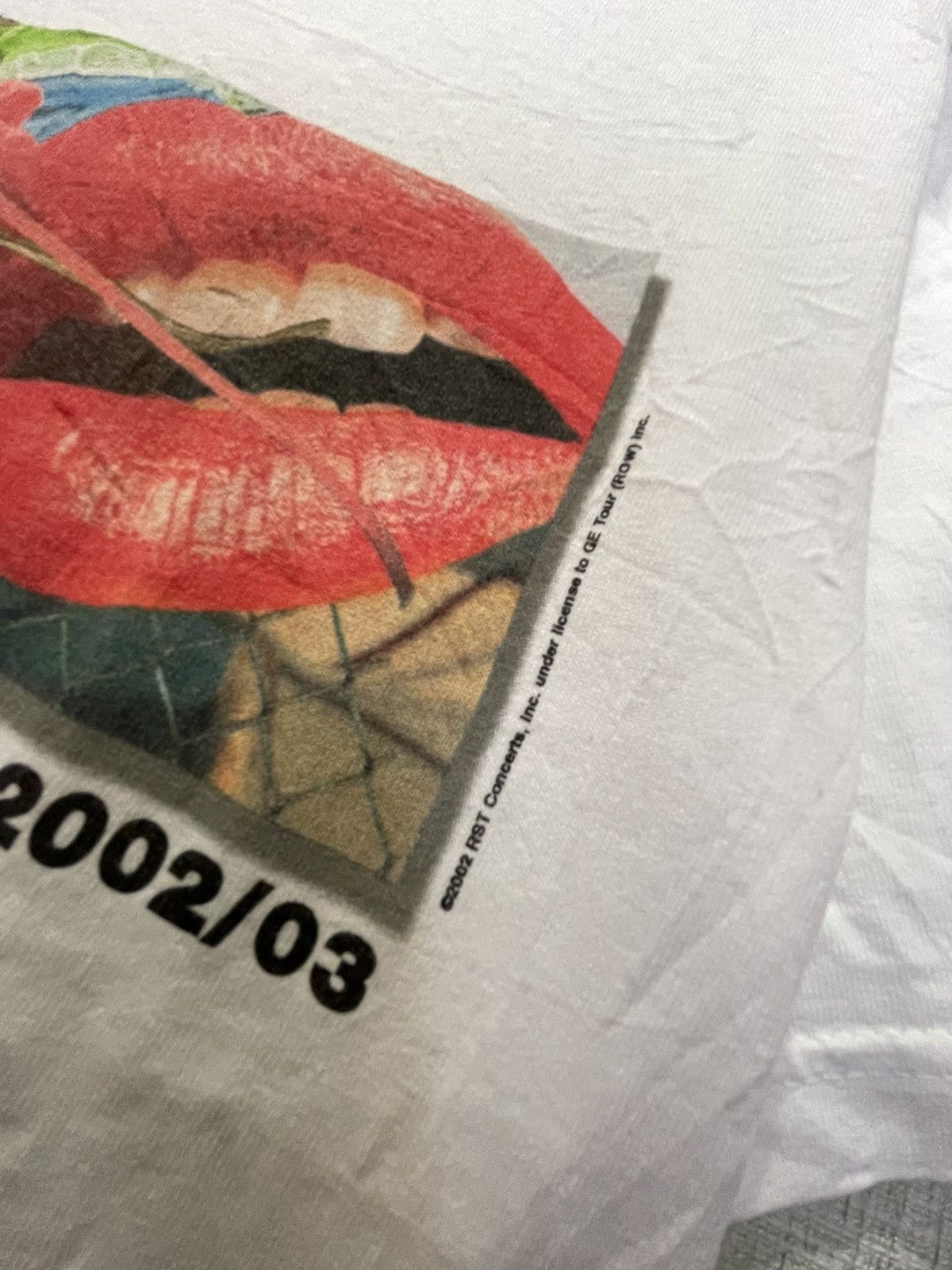Band Tees × The Rolling Stones × Vintage Vintage ROLLING STONES LICKS world tour Size US S / EU 44-46 / 1 - 2 Thumbnail