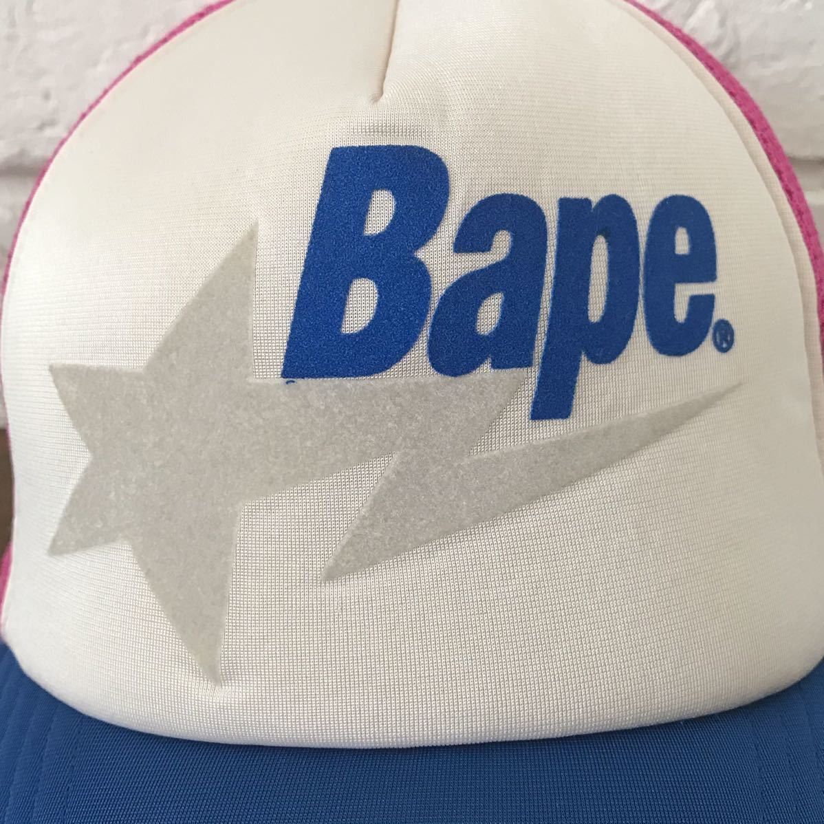 Bape 🔥Niigata limited color🔥 BAPE STAR logo trucker hat cap STA Size ONE SIZE - 2 Thumbnail