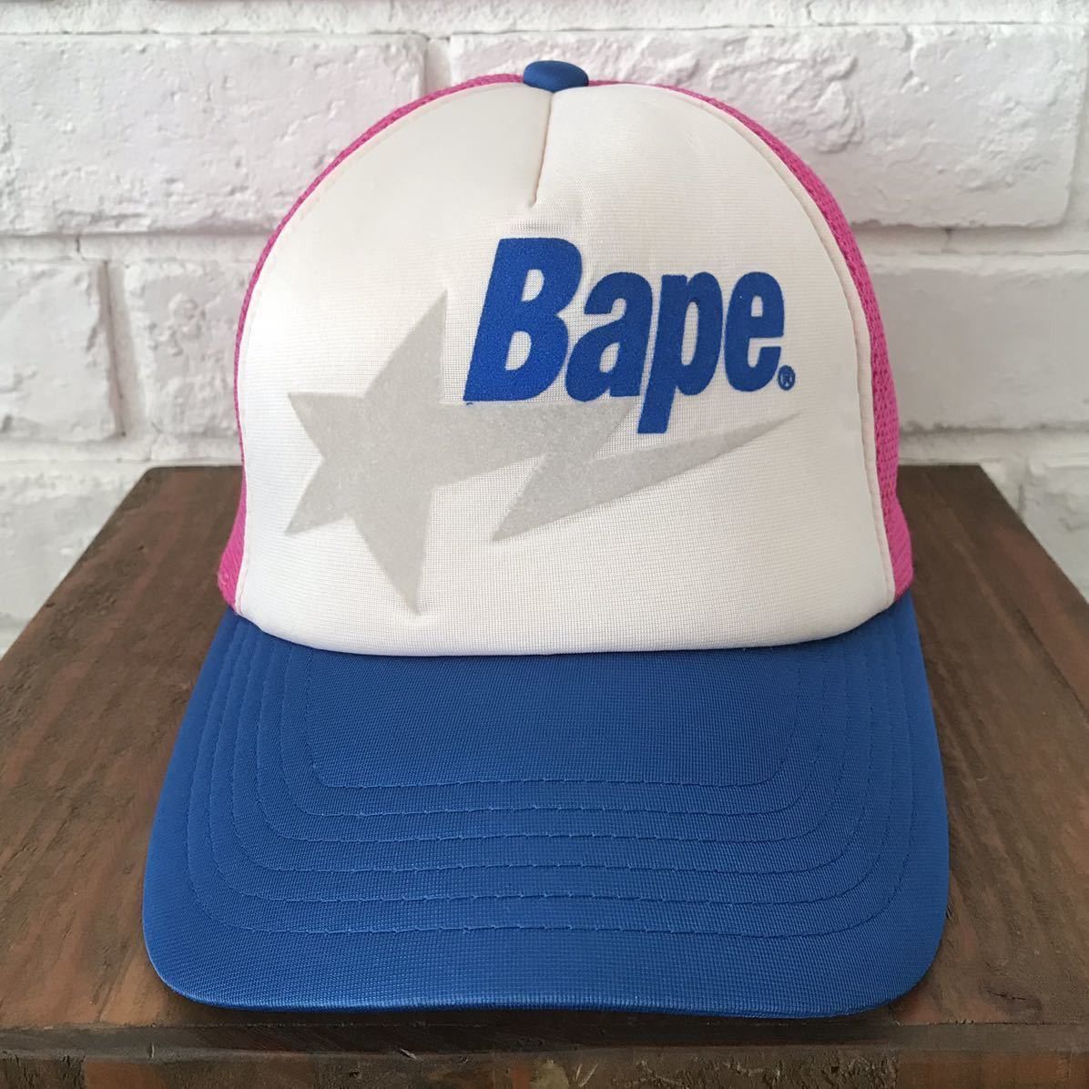 Bape 🔥Niigata limited color🔥 BAPE STAR logo trucker hat cap STA Size ONE SIZE - 1 Thumbnail