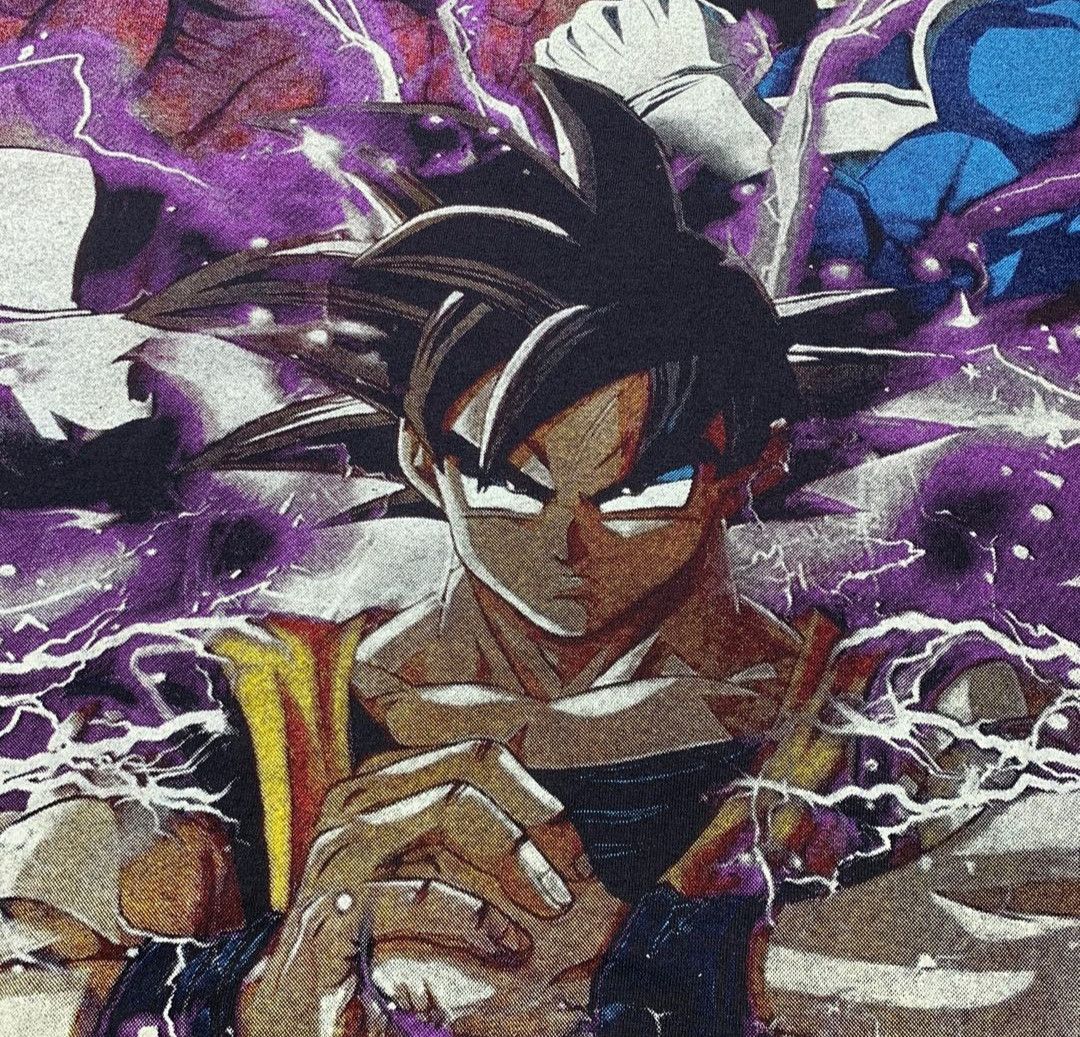 Anime Rare Dragon Ball Z Bootleg Full Print Nice Design Size US L / EU 52-54 / 3 - 3 Thumbnail