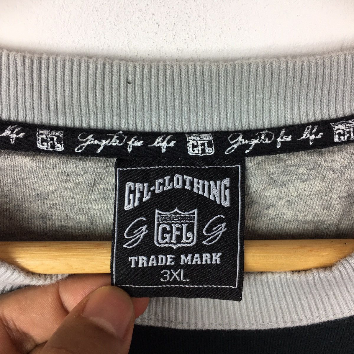 Gangsta Foe Life GFL Sweatshirt Hubcity Logo Hiphop Swag
