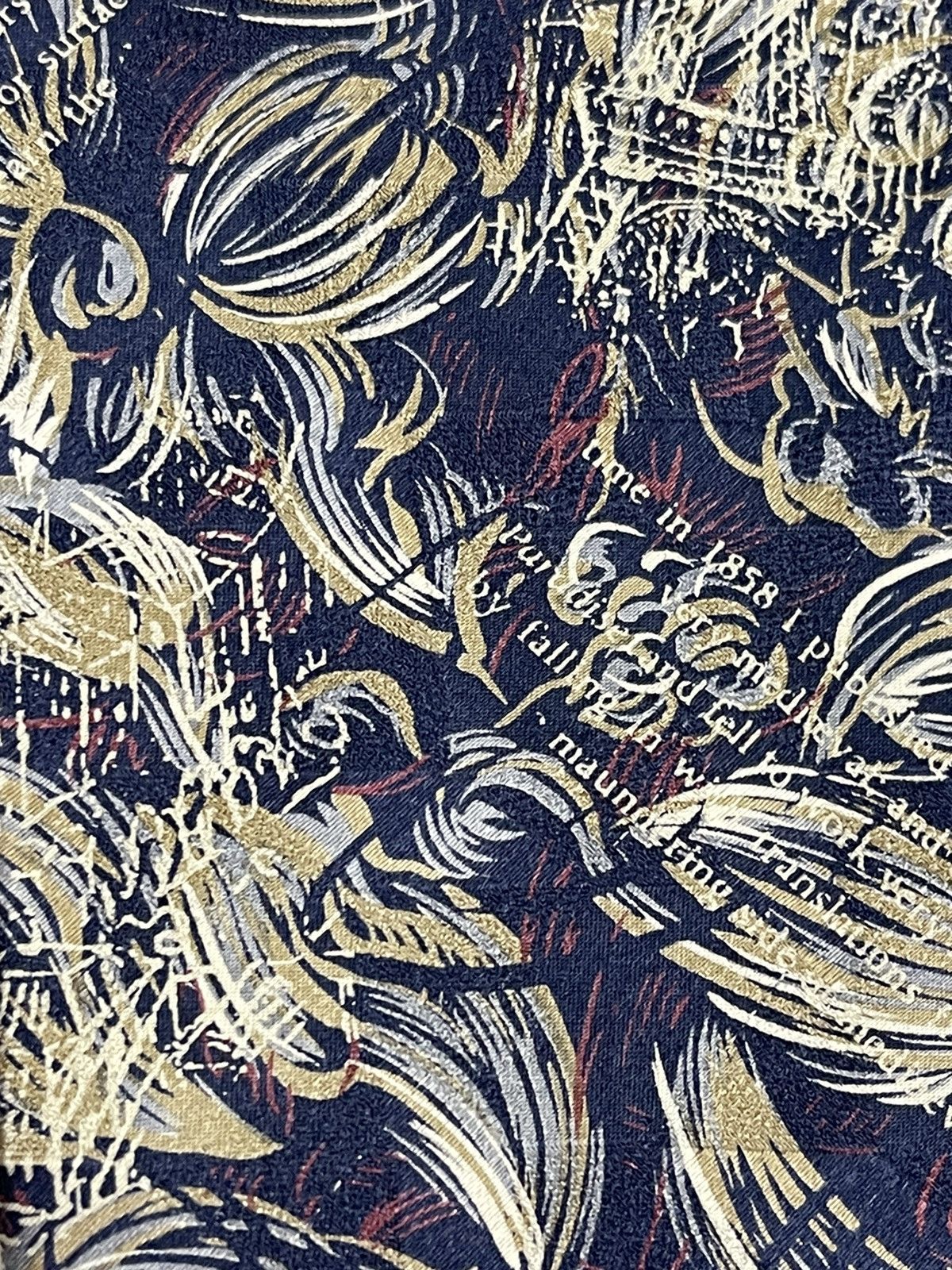 Valentino VALENTINO COUPEAU PARIS SILK ART TIE Size ONE SIZE - 6 Thumbnail