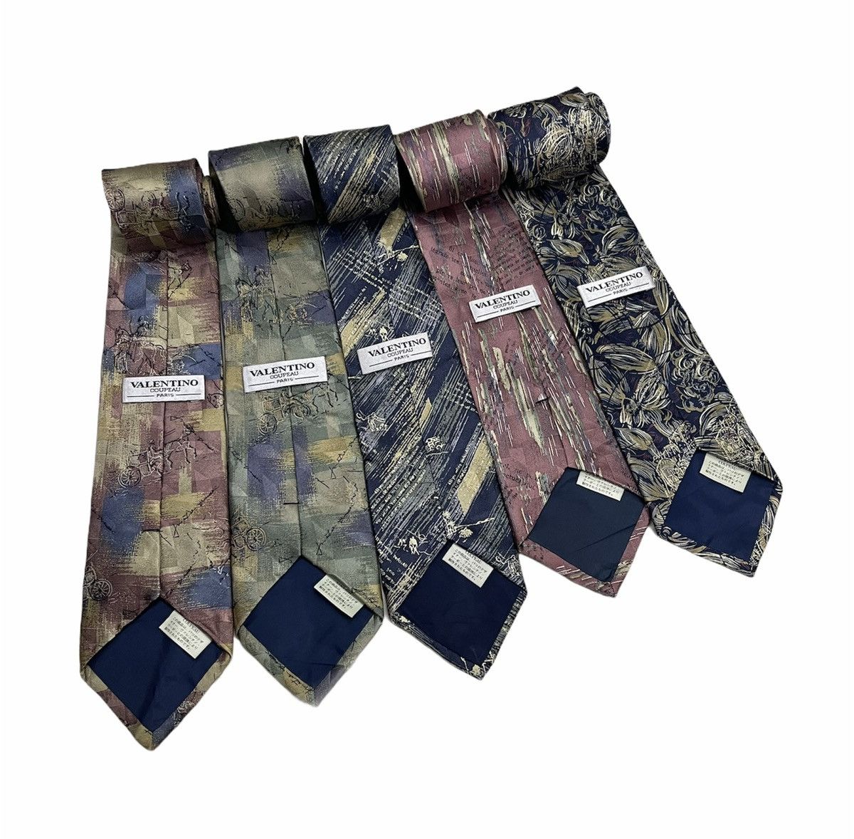Valentino VALENTINO COUPEAU PARIS SILK ART TIE Size ONE SIZE - 4 Thumbnail