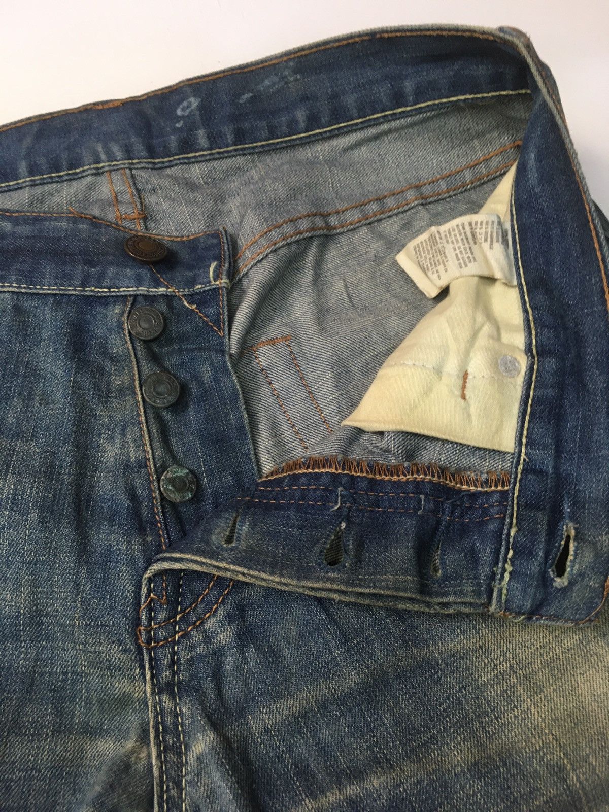 Abercrombie & Fitch × Vintage Vintage Abercrombie&Fitch low rise skinny distressed denim Size US 32 / EU 48 - 9 Thumbnail