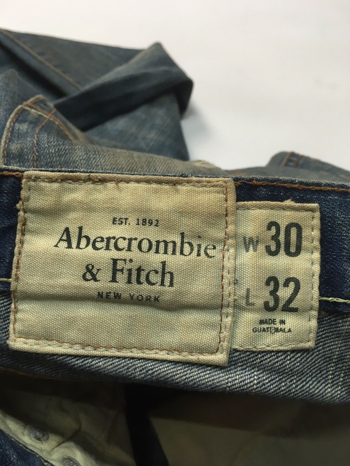 Abercrombie & Fitch × Vintage Vintage Abercrombie&Fitch low rise skinny distressed denim Size US 32 / EU 48 - 17 Thumbnail