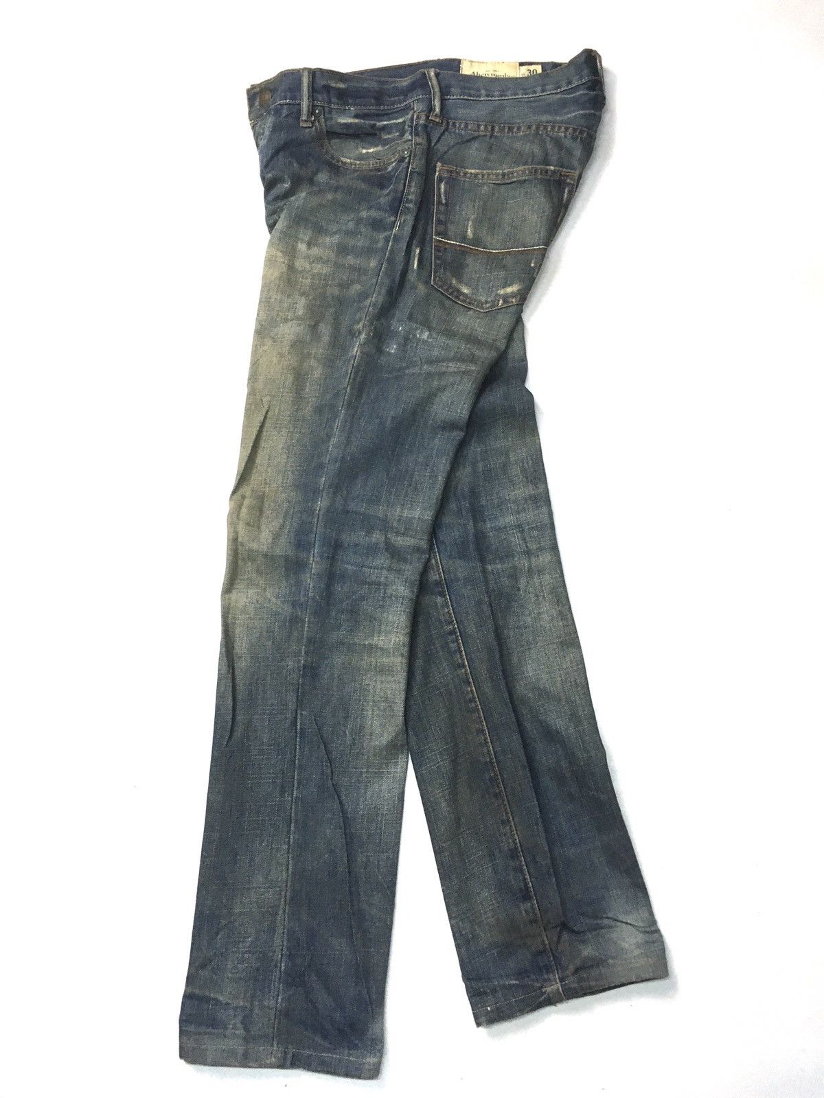 Abercrombie & Fitch × Vintage Vintage Abercrombie&Fitch low rise skinny distressed denim Size US 32 / EU 48 - 6 Thumbnail