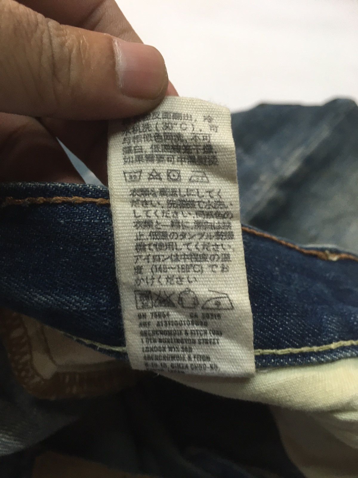 Abercrombie & Fitch × Vintage Vintage Abercrombie&Fitch low rise skinny distressed denim Size US 32 / EU 48 - 15 Thumbnail