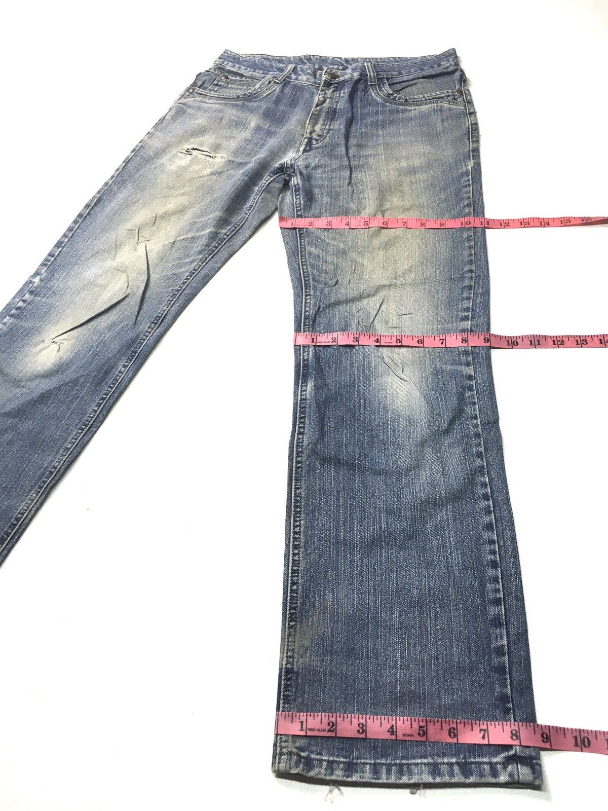 Japanese Brand × Vintage Vintage fuxing classic fashion distressed denim japan Size US 32 / EU 48 - 4 Thumbnail