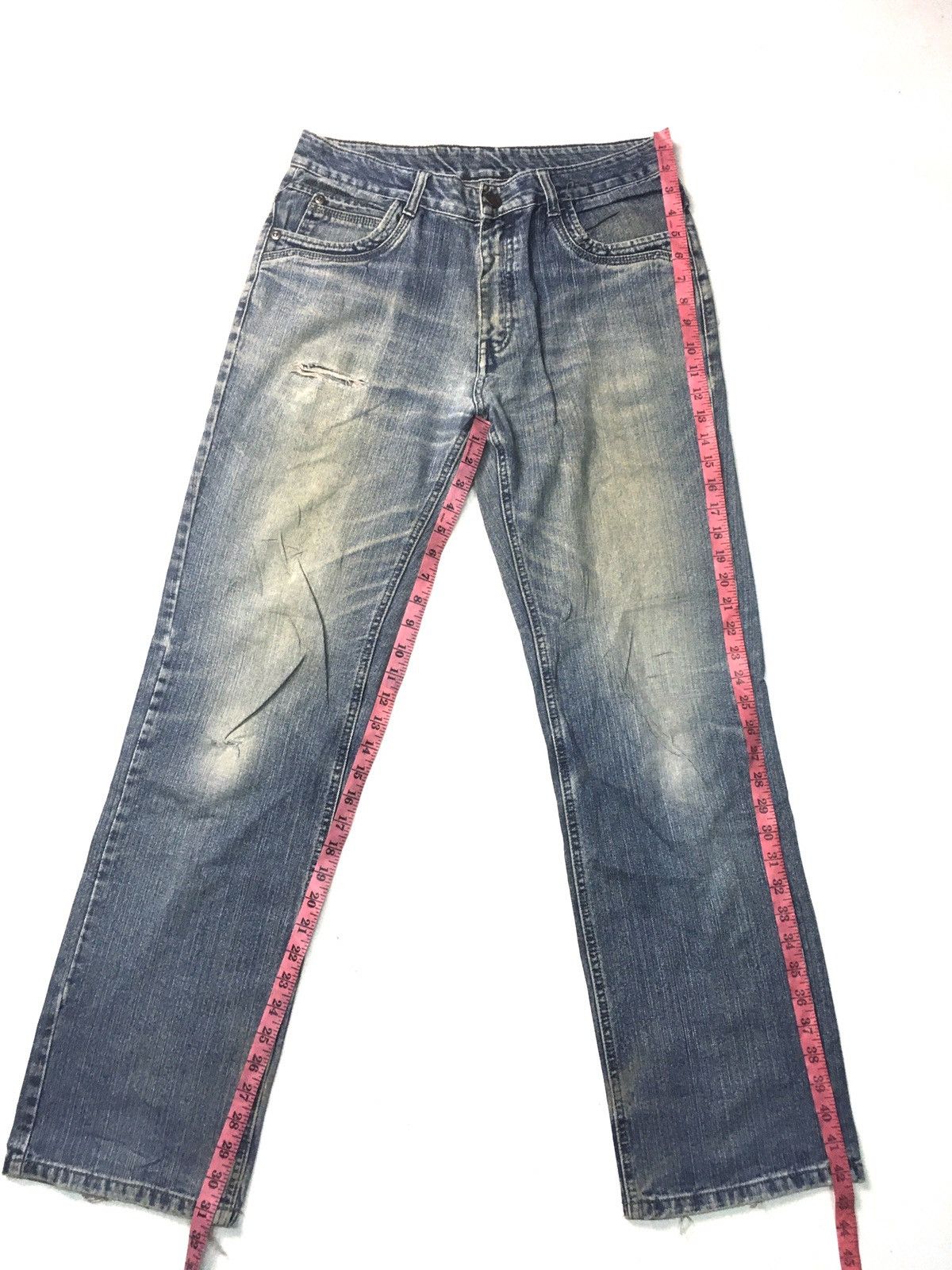 Japanese Brand × Vintage Vintage fuxing classic fashion distressed denim japan Size US 32 / EU 48 - 2 Thumbnail