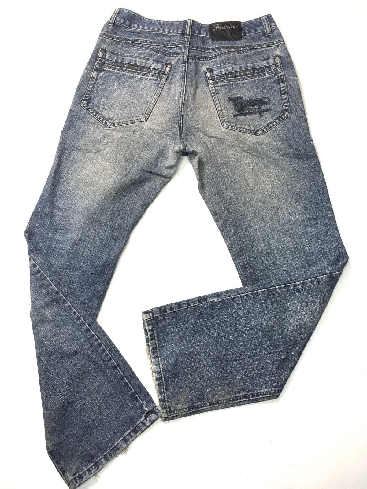 Japanese Brand × Vintage Vintage fuxing classic fashion distressed denim japan Size US 32 / EU 48 - 7 Thumbnail