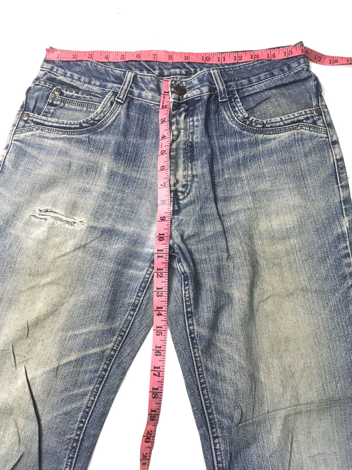 Japanese Brand × Vintage Vintage fuxing classic fashion distressed denim japan Size US 32 / EU 48 - 3 Thumbnail