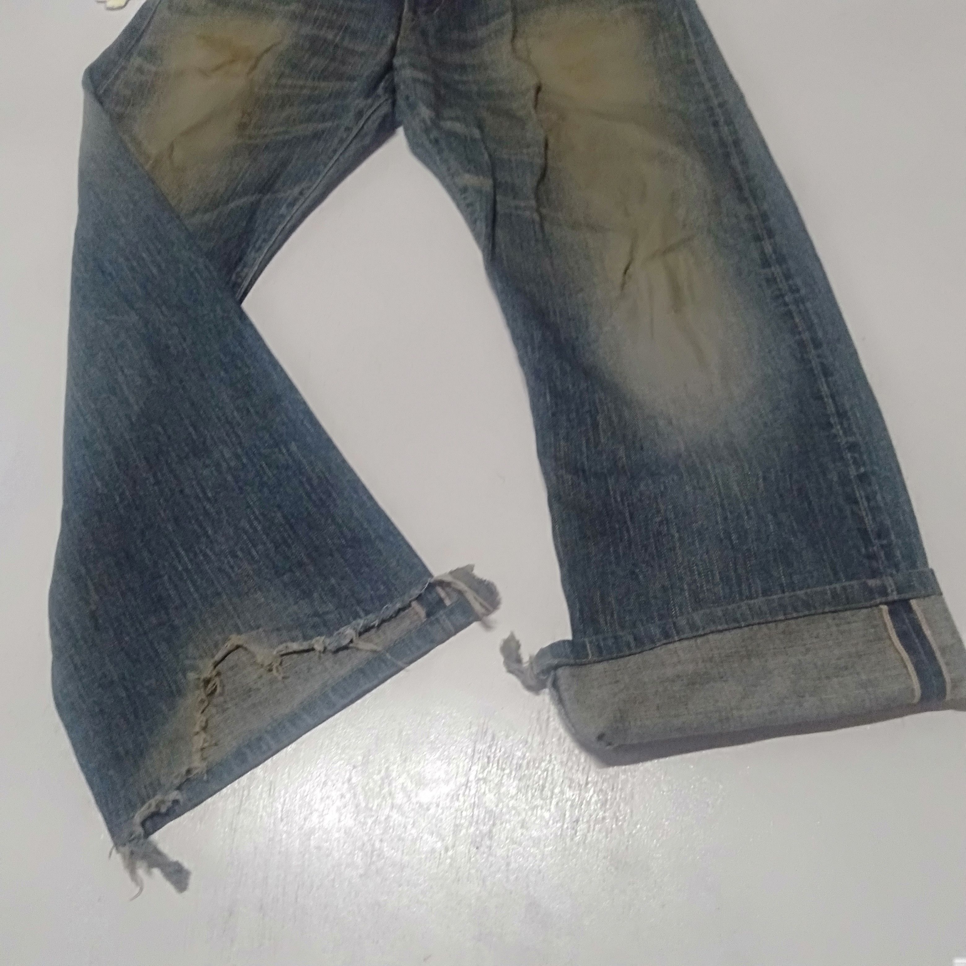 Edwin × Japanese Brand × Vintage vintage Edwin lot 505z distressed selvedge Size US 32 / EU 48 - 7 Thumbnail