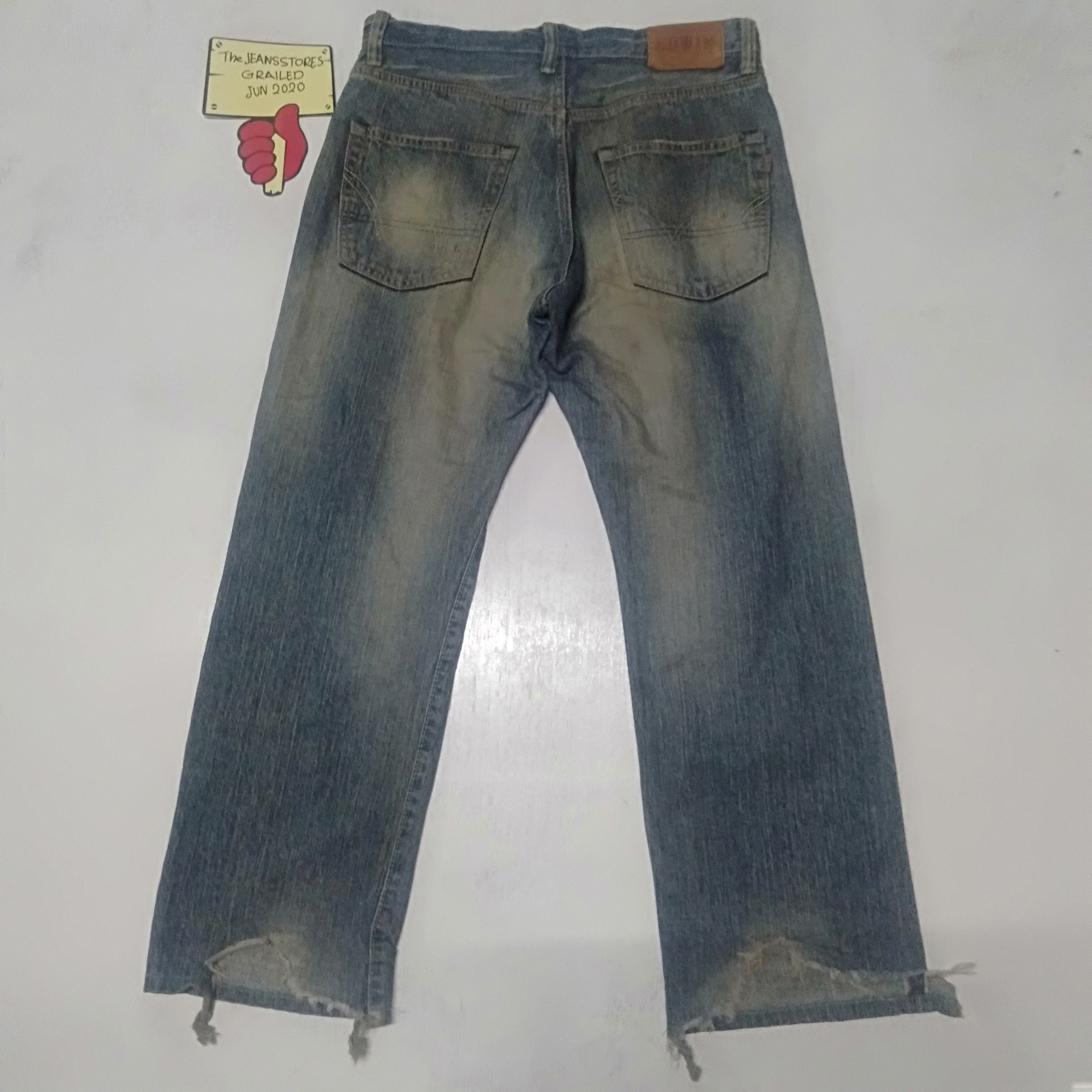 Edwin × Japanese Brand × Vintage vintage Edwin lot 505z distressed selvedge Size US 32 / EU 48 - 2 Thumbnail