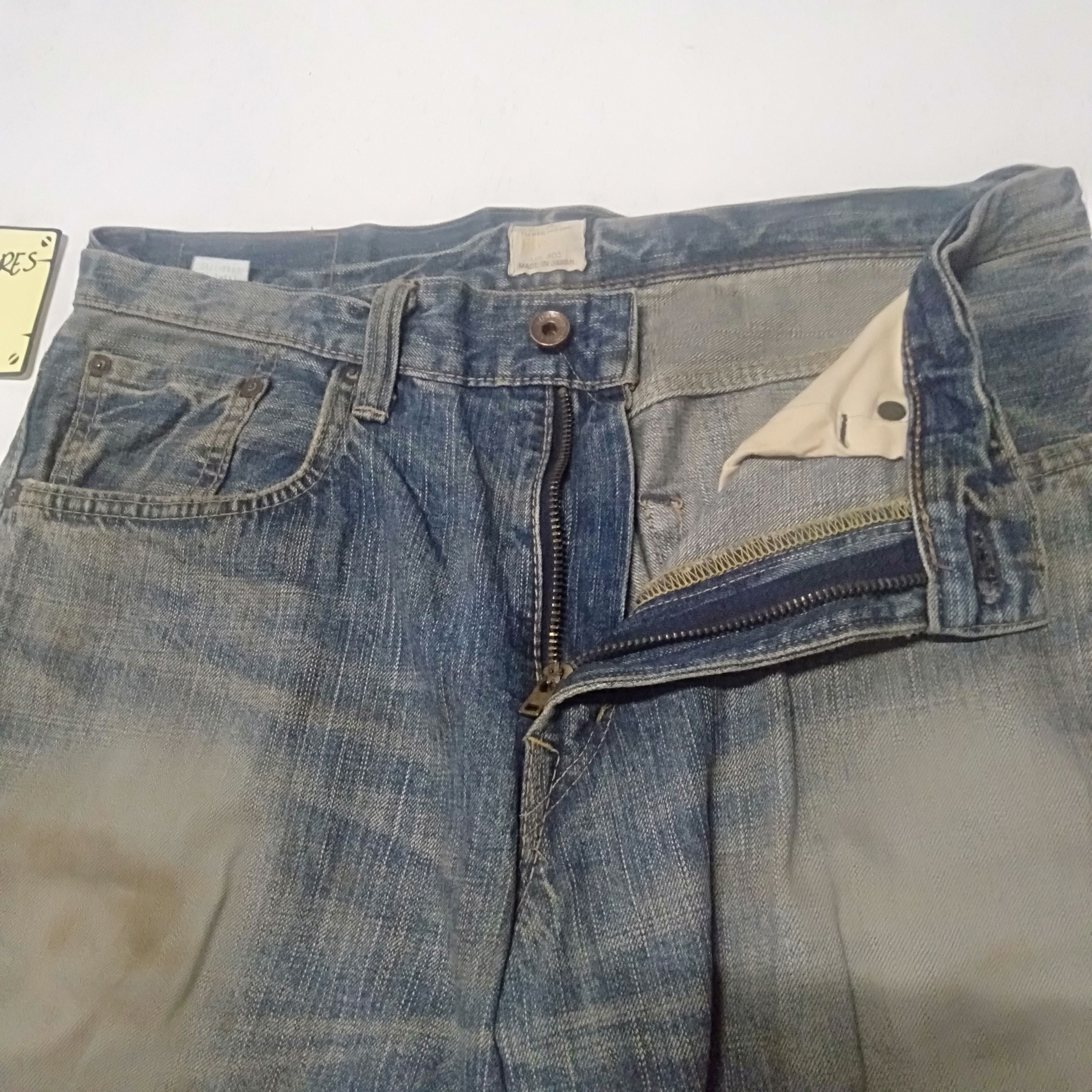 Edwin × Japanese Brand × Vintage vintage Edwin lot 505z distressed selvedge Size US 32 / EU 48 - 8 Thumbnail