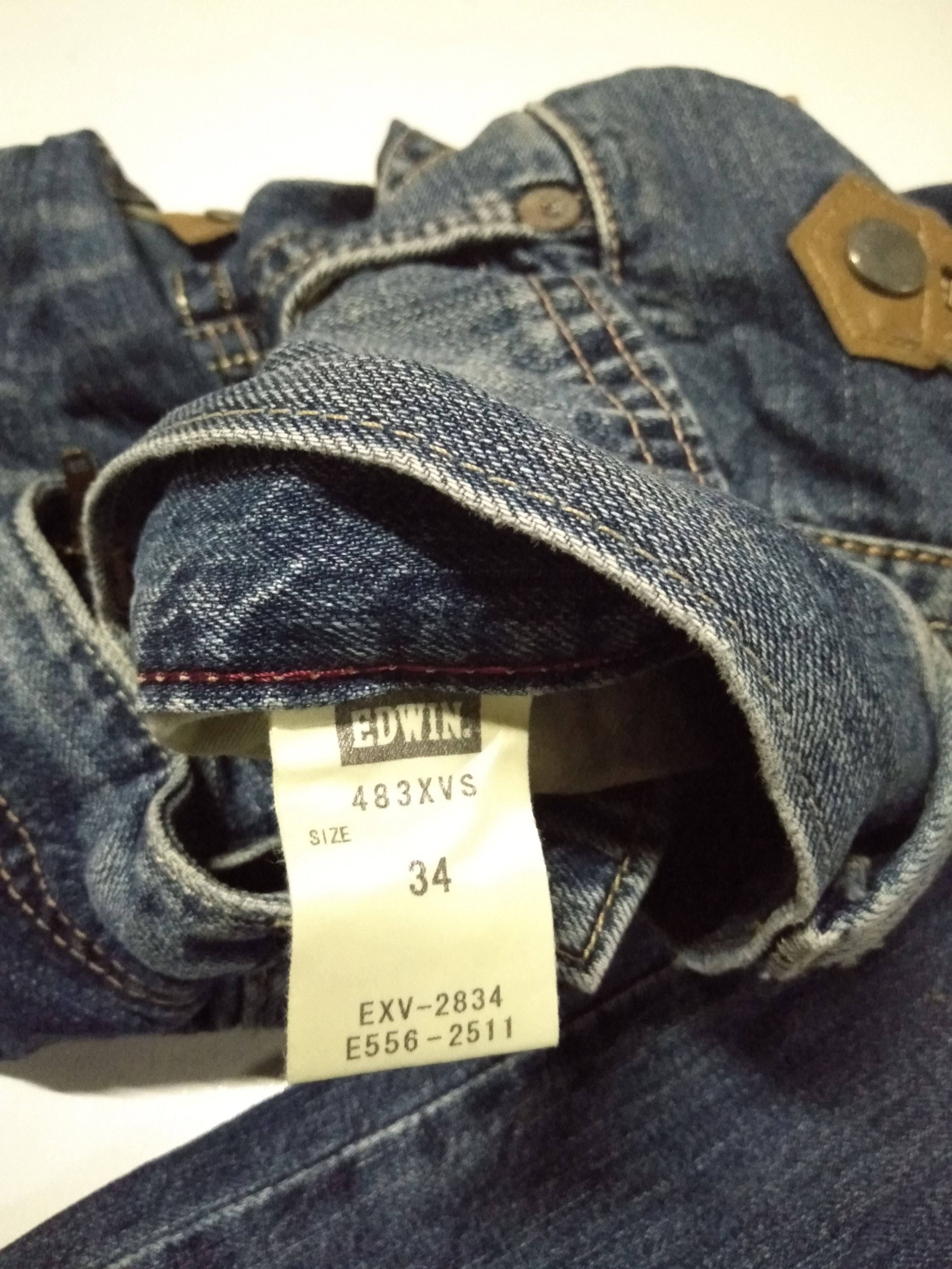 Edwin × Japanese Brand × Vintage Edwin exlusive vintage distressed jeans Japan Size US 35 - 11 Thumbnail