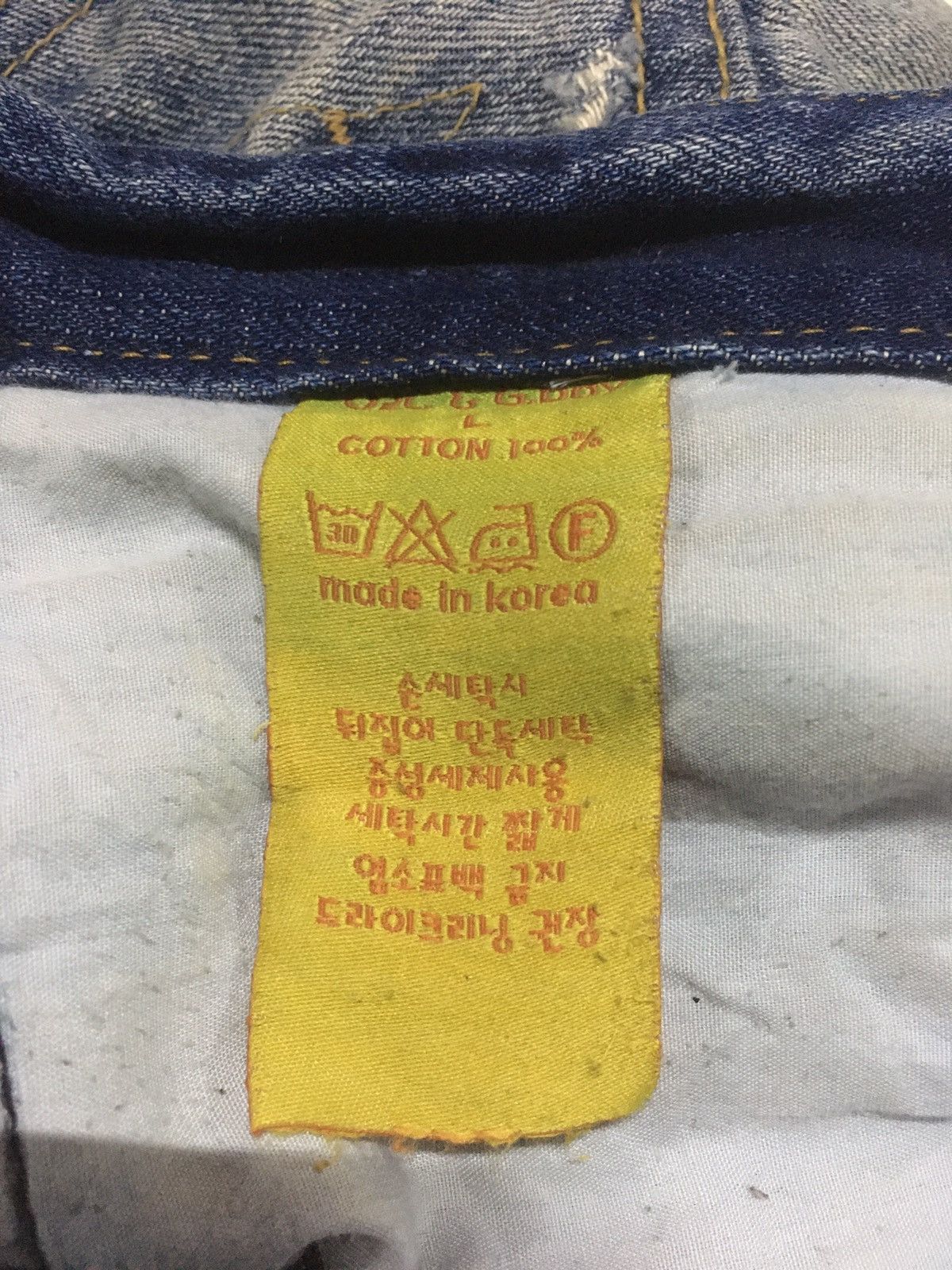 Japanese Brand × Vintage Vintage 02c& G Bay distressed zipper back Size US 34 / EU 50 - 11 Thumbnail