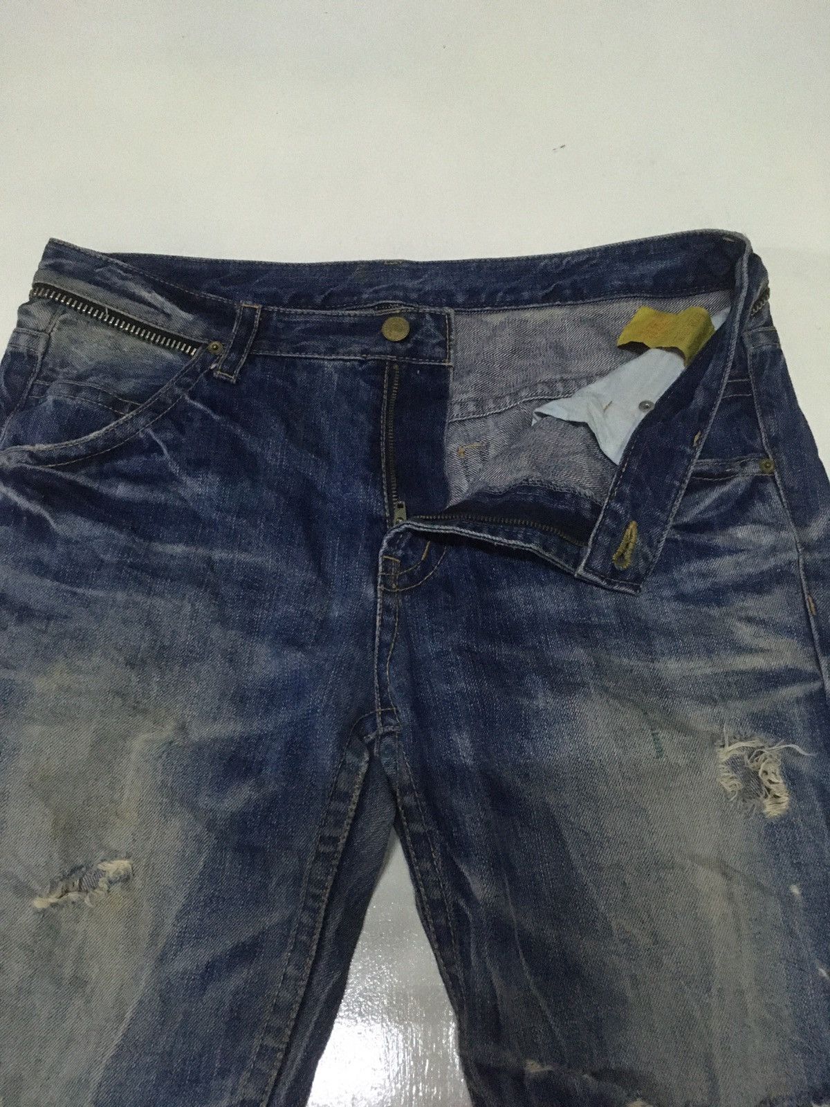 Japanese Brand × Vintage Vintage 02c& G Bay distressed zipper back Size US 34 / EU 50 - 5 Thumbnail