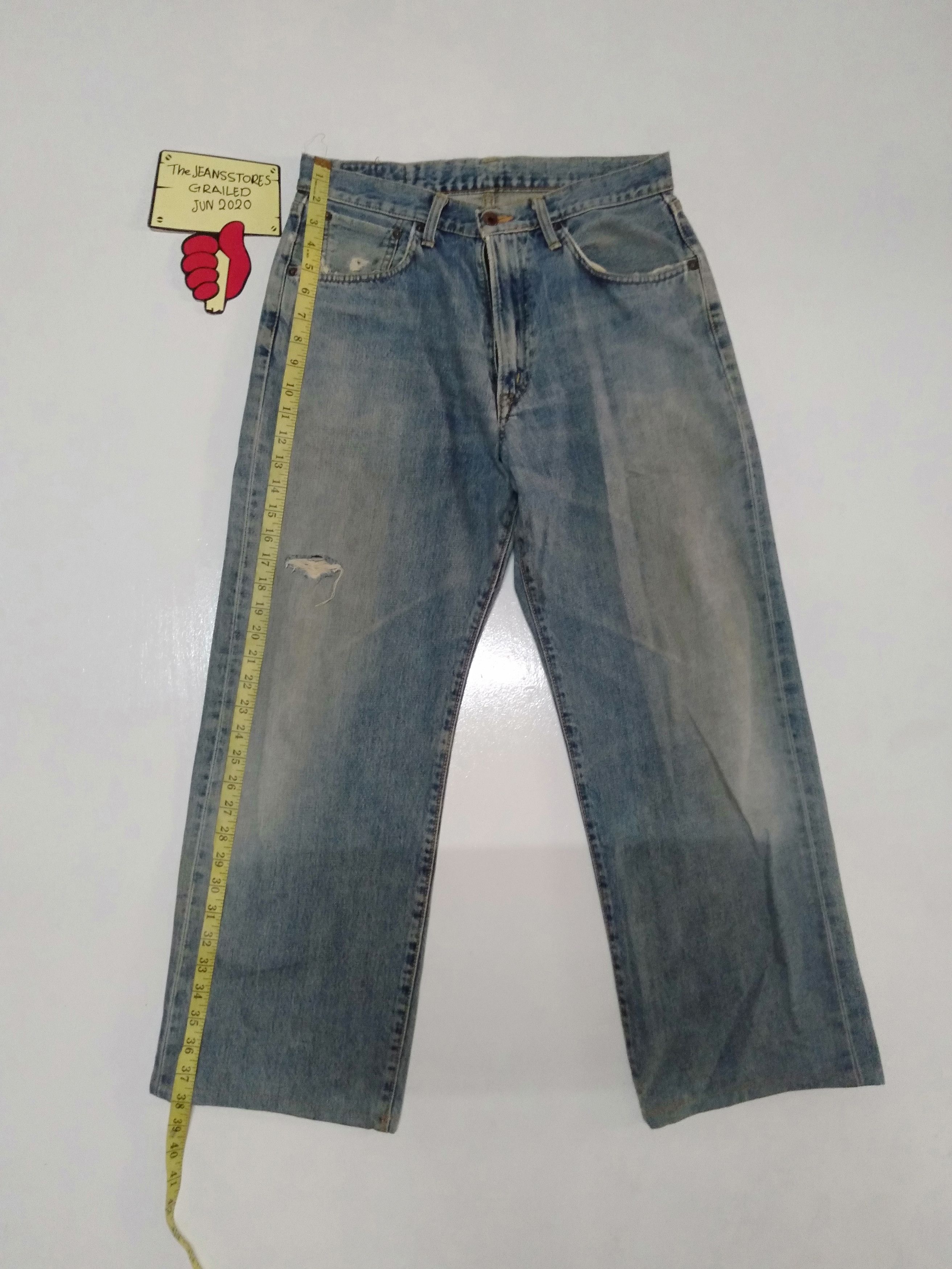 Edwin × Japanese Brand × Vintage vintage Edwin lot 505 distressed selvedge jeans Japan Size US 31 - 2 Thumbnail