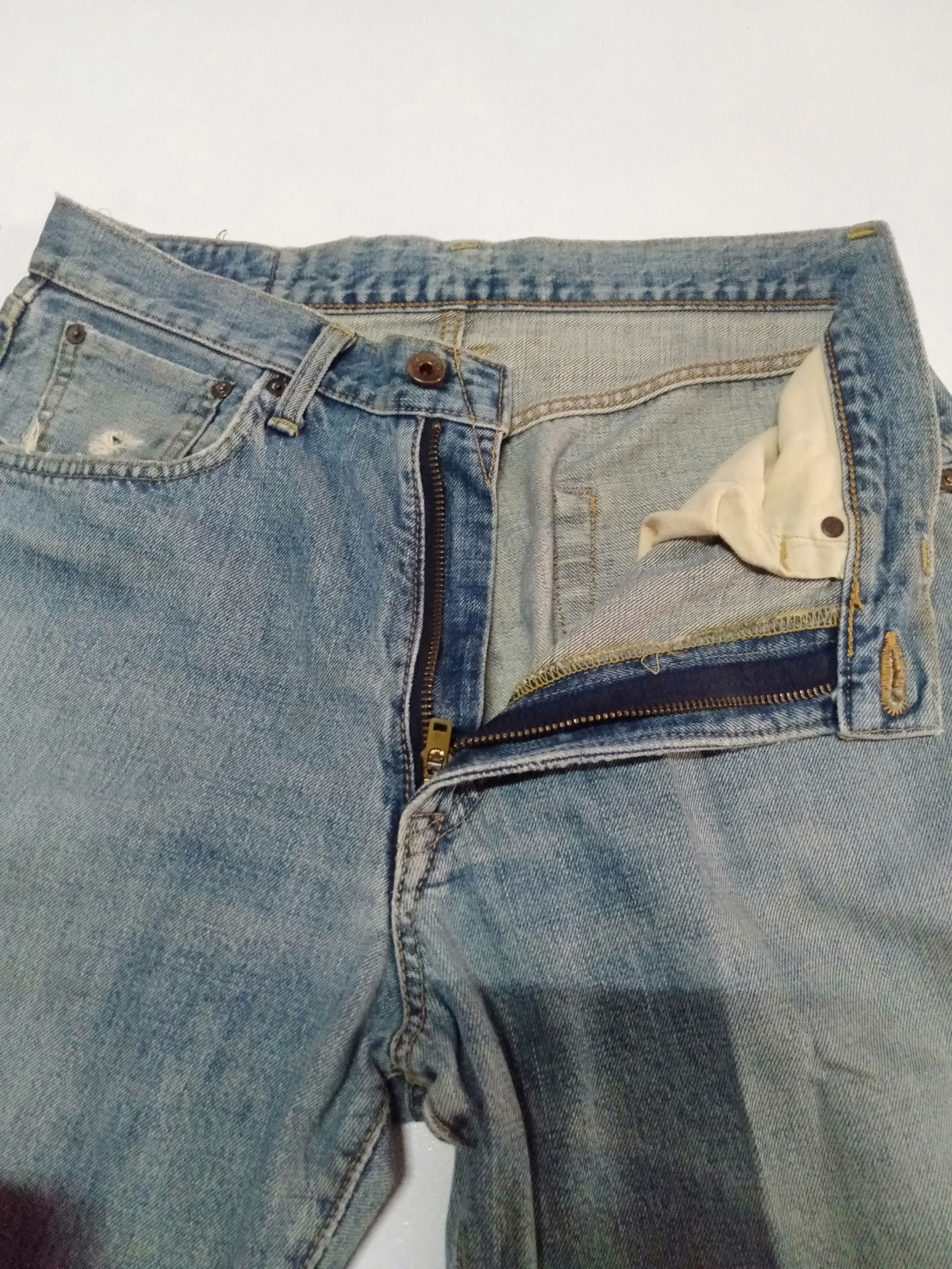Edwin × Japanese Brand × Vintage vintage Edwin lot 505 distressed selvedge jeans Japan Size US 31 - 6 Thumbnail