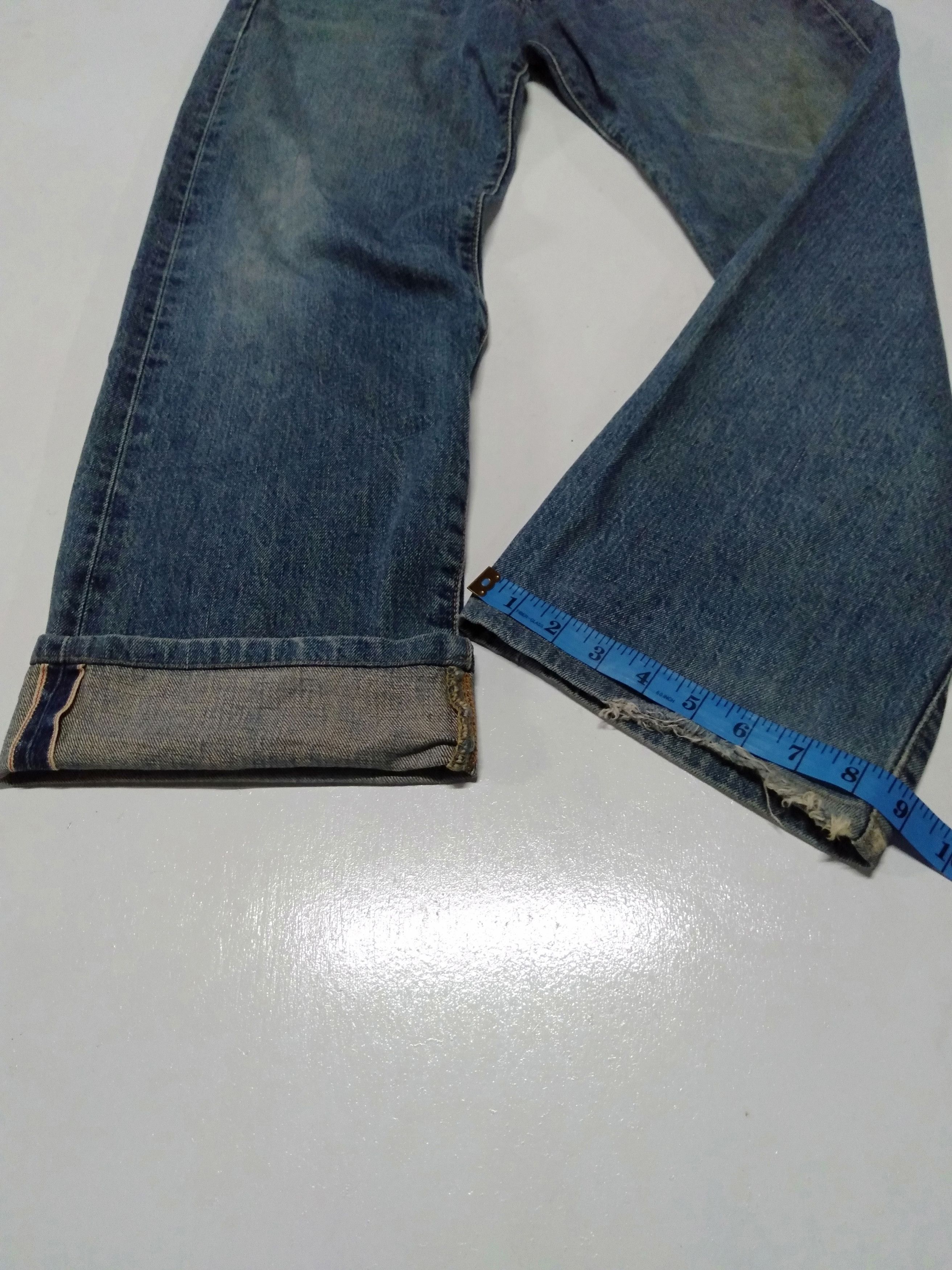 Edwin × Japanese Brand × Vintage vintage Edwin lot 505x distressed selvedge jeans Japan Size US 30 / EU 46 - 6 Thumbnail