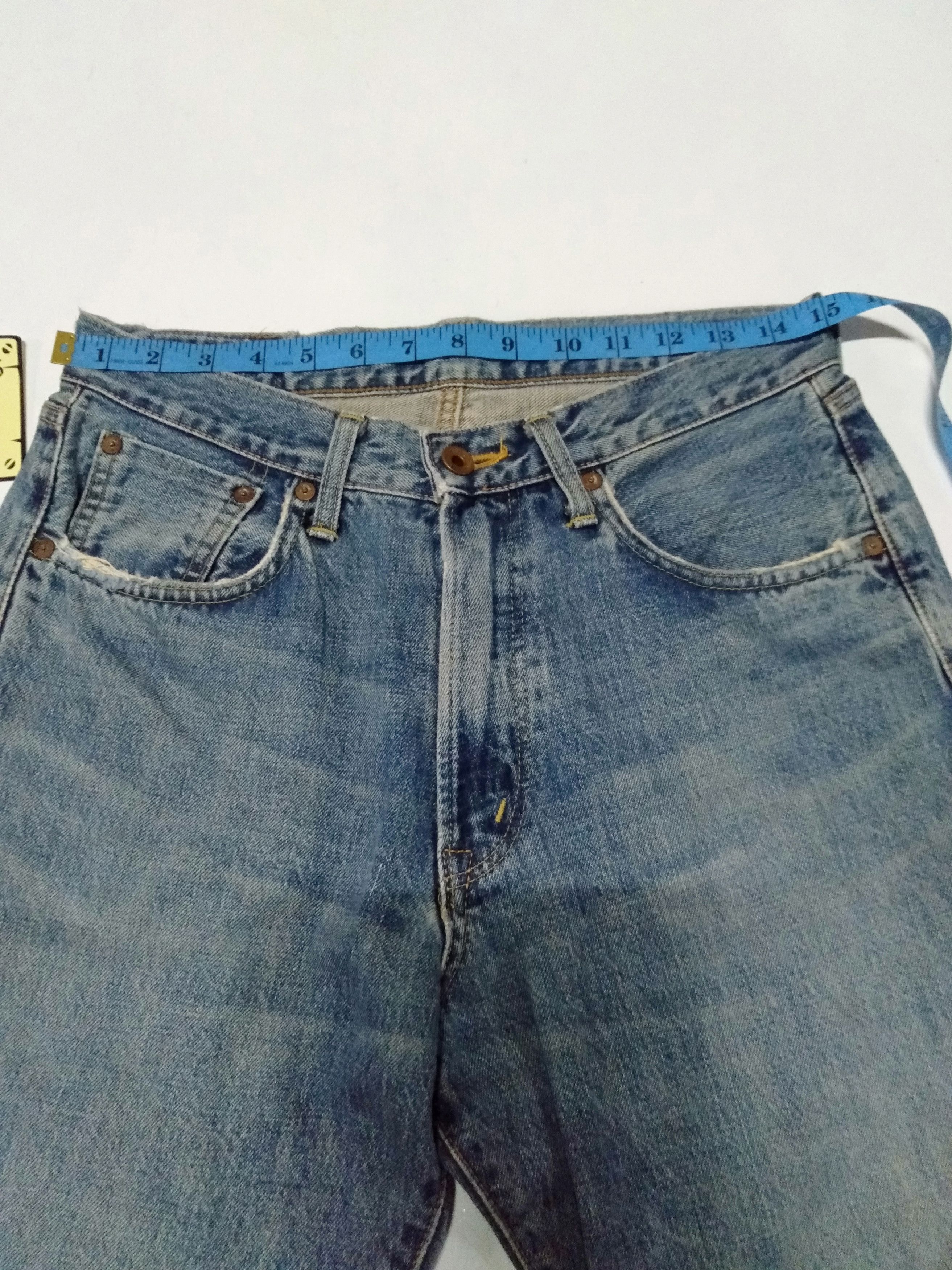 Edwin × Japanese Brand × Vintage vintage Edwin lot 505x distressed selvedge jeans Japan Size US 30 / EU 46 - 3 Thumbnail