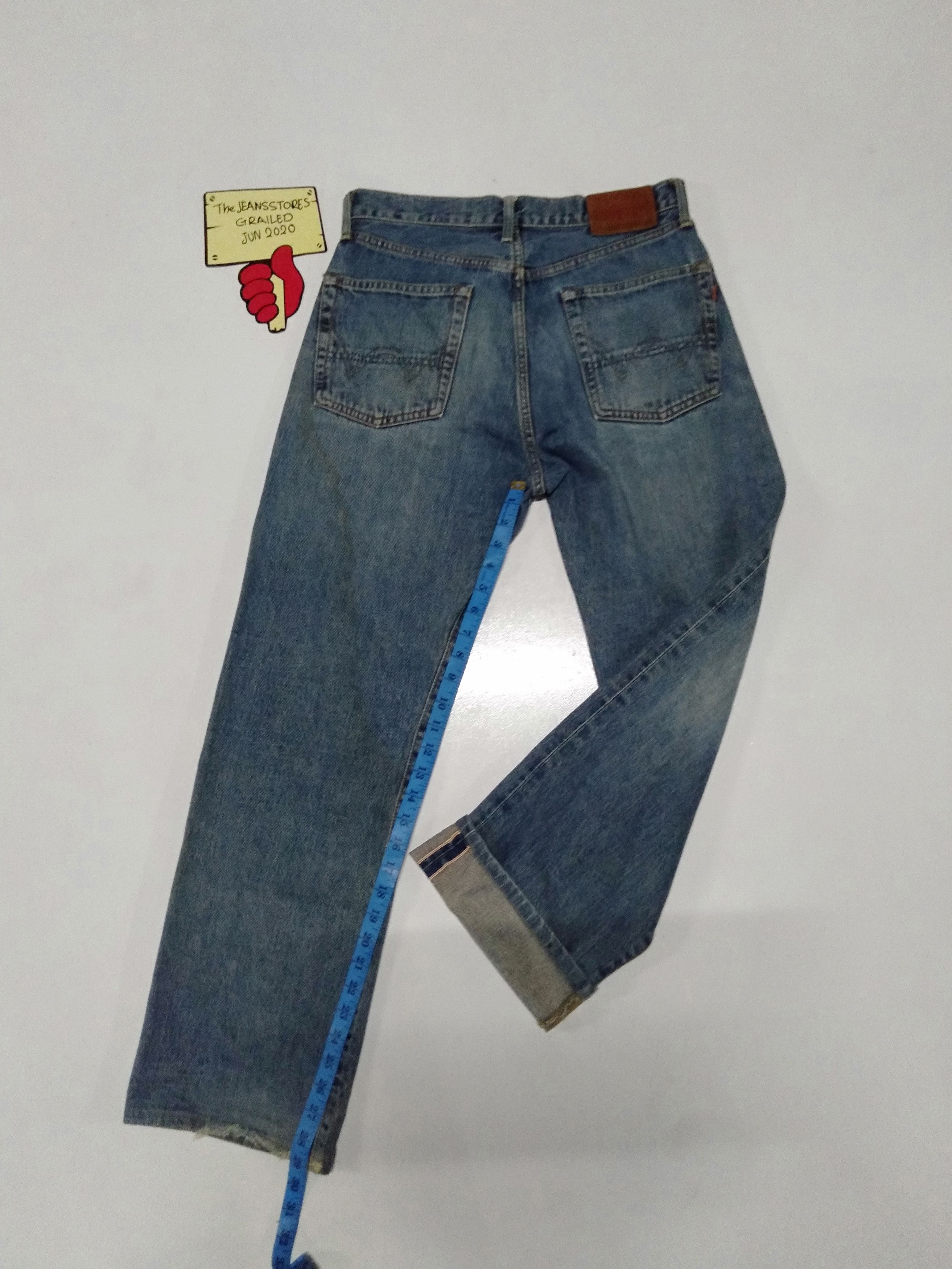 Edwin × Japanese Brand × Vintage vintage Edwin lot 505x distressed selvedge jeans Japan Size US 30 / EU 46 - 2 Thumbnail