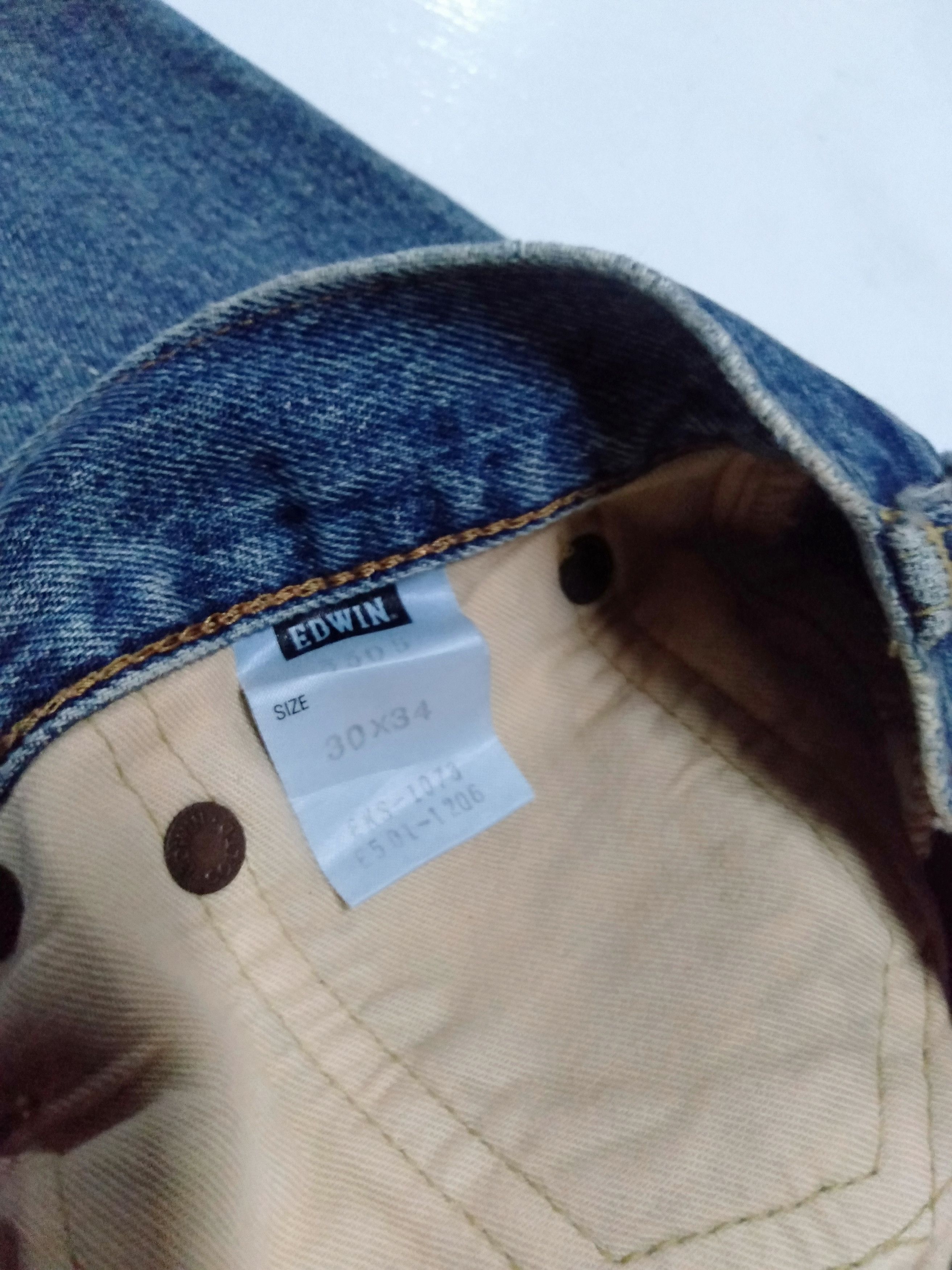 Edwin × Japanese Brand × Vintage vintage Edwin lot 505x distressed selvedge jeans Japan Size US 30 / EU 46 - 8 Thumbnail