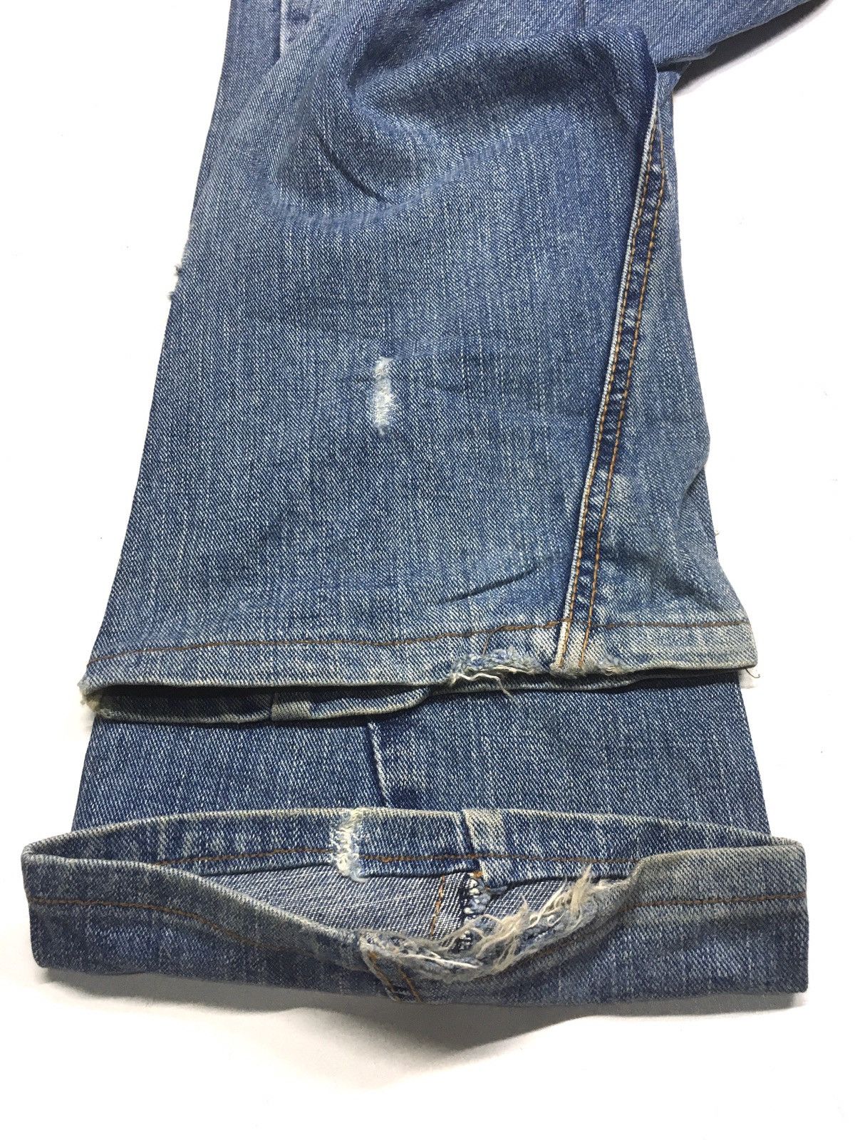 Japanese Brand Vintage nylaus jeans distressed denim japan Size US 31 - 10 Thumbnail