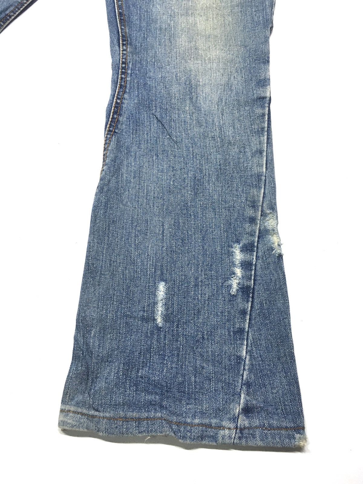 Japanese Brand Vintage nylaus jeans distressed denim japan Size US 31 - 7 Thumbnail