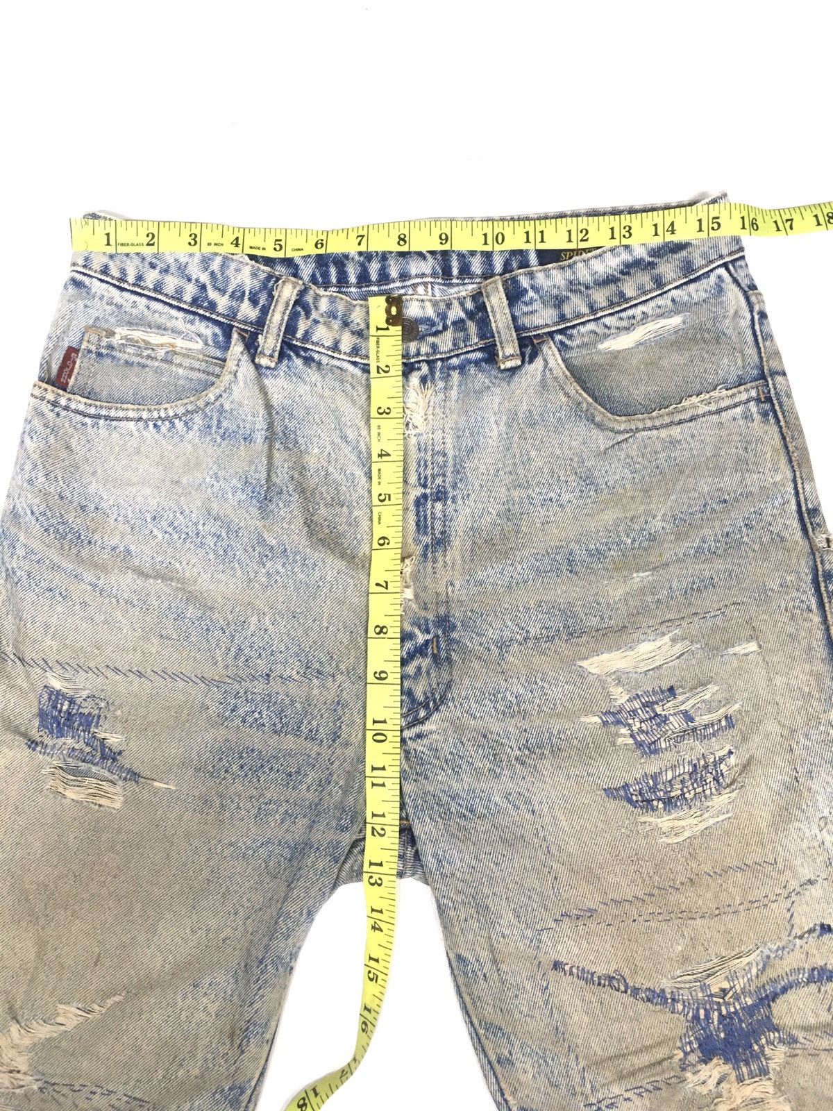 Big John × Japanese Brand × Vintage Vintage big John spirit distressed denim Japan Size US 31 - 3 Thumbnail