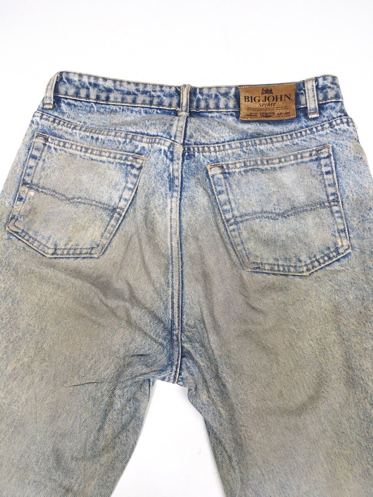 Big John × Japanese Brand × Vintage Vintage big John spirit distressed denim Japan Size US 31 - 12 Thumbnail