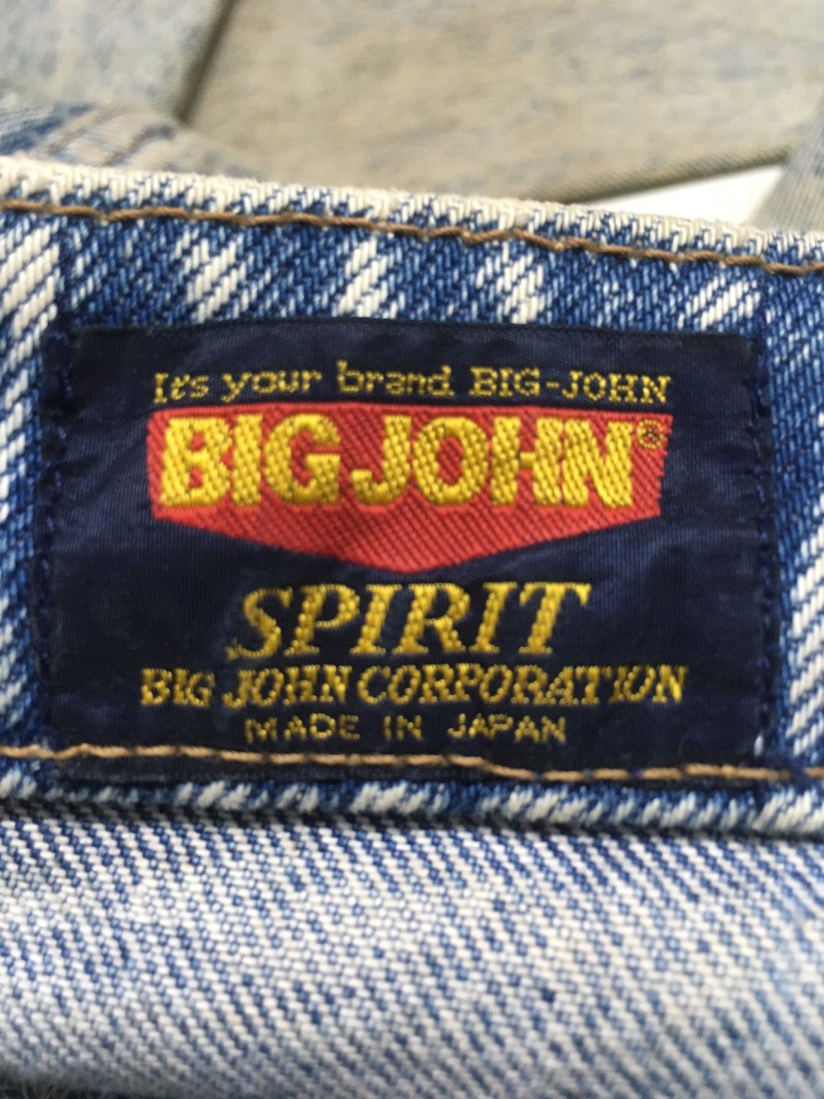 Big John × Japanese Brand × Vintage Vintage big John spirit distressed denim Japan Size US 31 - 18 Thumbnail