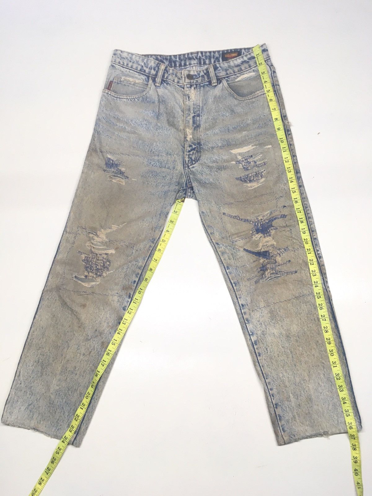 Big John × Japanese Brand × Vintage Vintage big John spirit distressed denim Japan Size US 31 - 2 Thumbnail