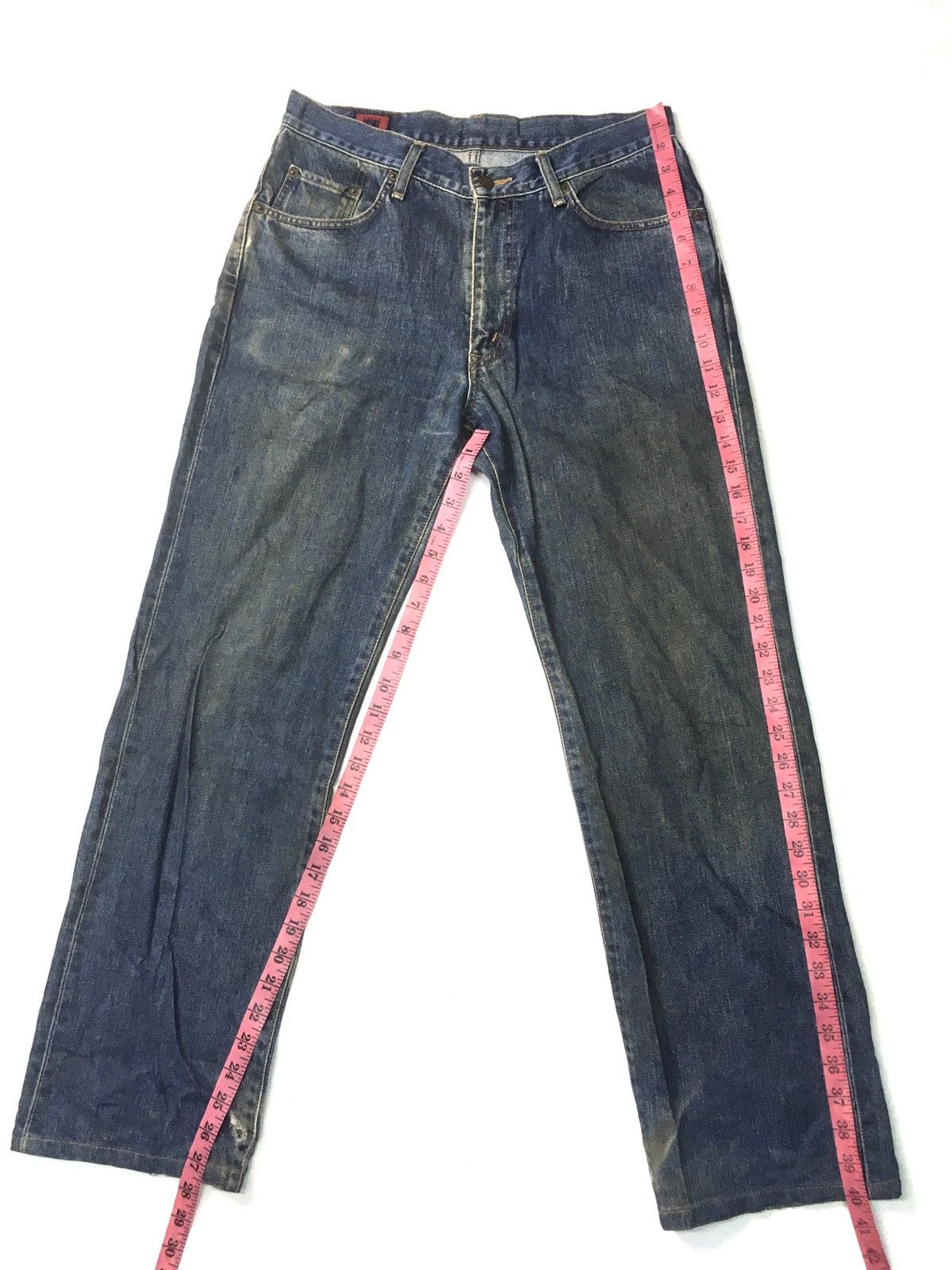 Edwin × Japanese Brand × Vintage Vintage Edwin no 503 distressed jeans japan Size US 31 - 2 Thumbnail
