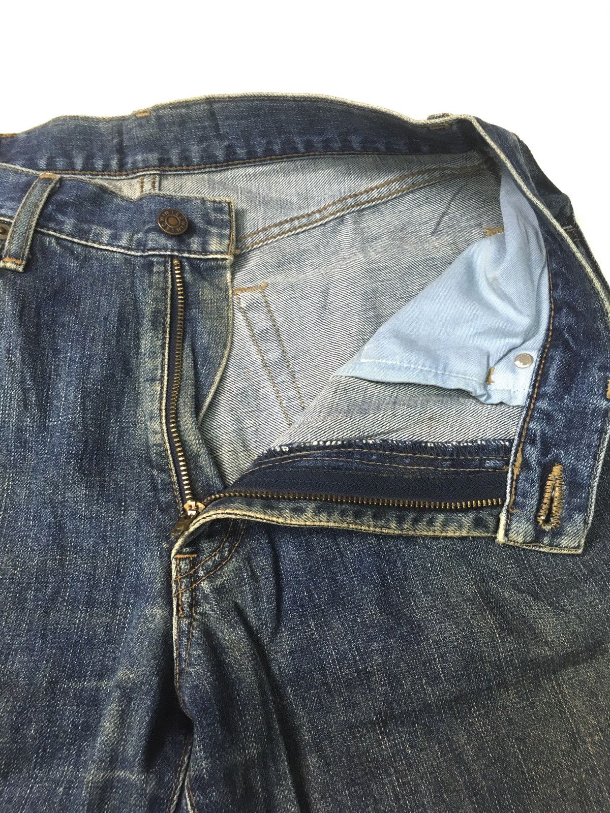 Edwin × Japanese Brand × Vintage Vintage Edwin no 503 distressed jeans japan Size US 31 - 9 Thumbnail