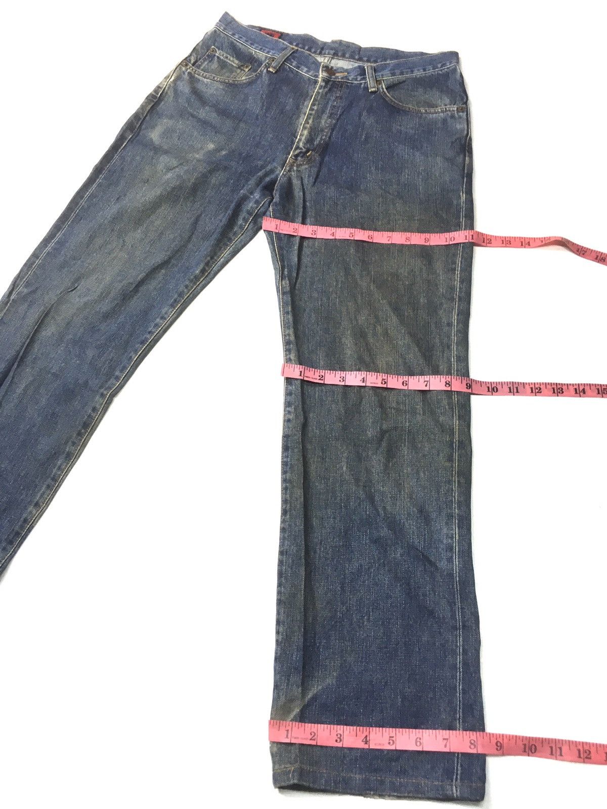 Edwin × Japanese Brand × Vintage Vintage Edwin no 503 distressed jeans japan Size US 31 - 4 Thumbnail
