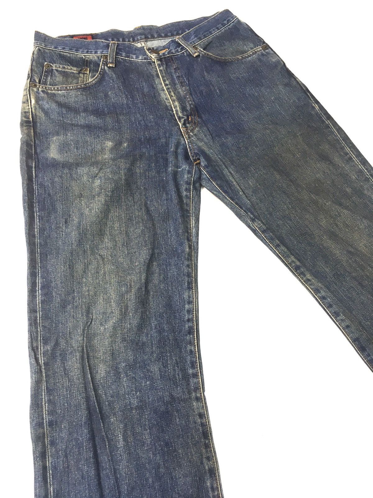 Edwin × Japanese Brand × Vintage Vintage Edwin no 503 distressed jeans japan Size US 31 - 11 Thumbnail