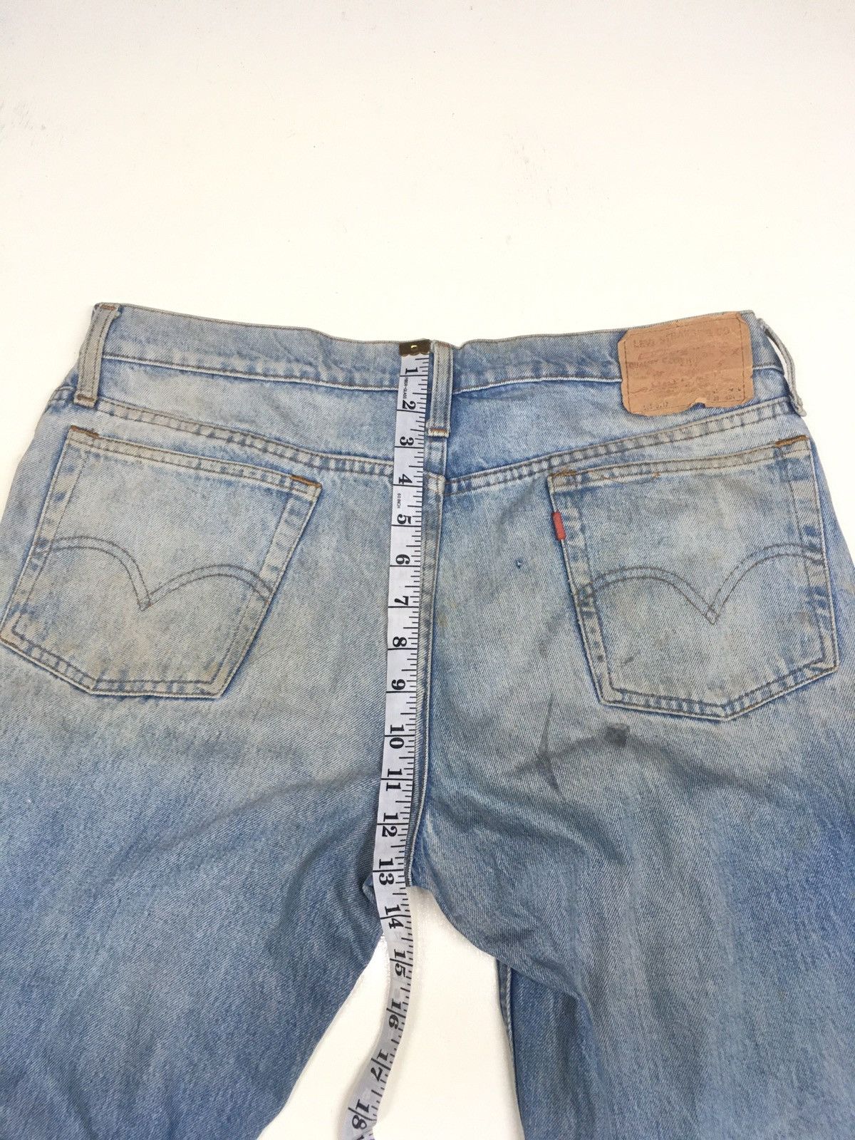 Levi's × Vintage Vintage 80s Levi’s lot 505-0217 distressed denim Size US 36 / EU 52 - 6 Thumbnail