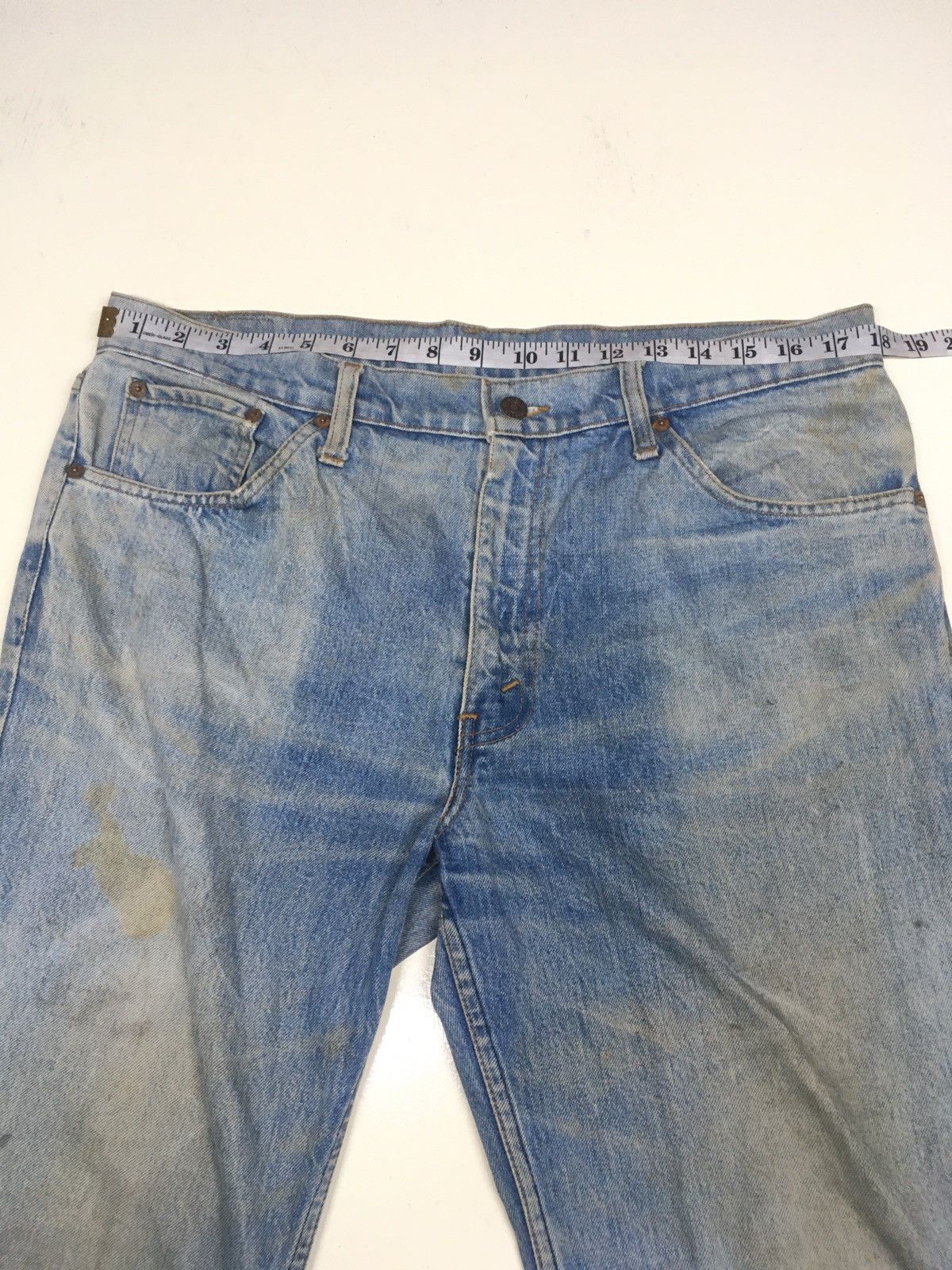Levi's × Vintage Vintage 80s Levi’s lot 505-0217 distressed denim Size US 36 / EU 52 - 5 Thumbnail