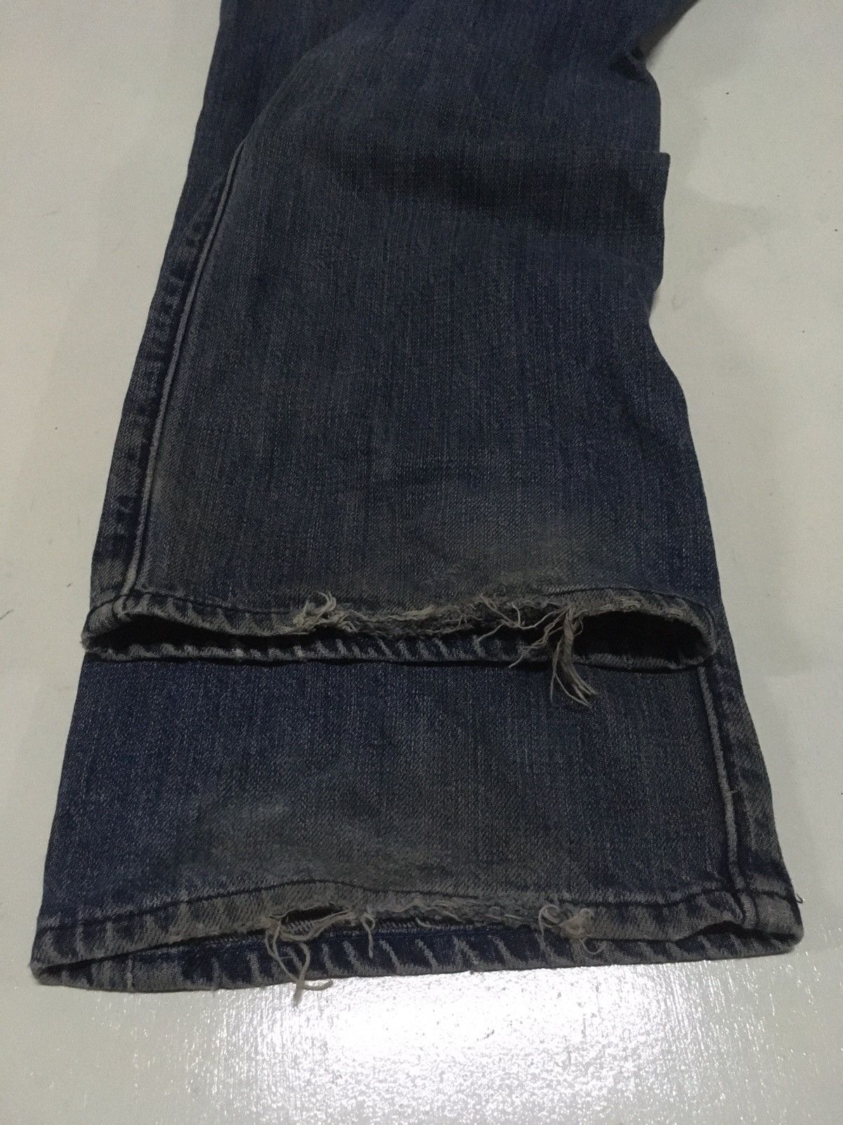Gap × Vintage Vintage gap distressed jeans Size US 36 / EU 52 - 11 Thumbnail